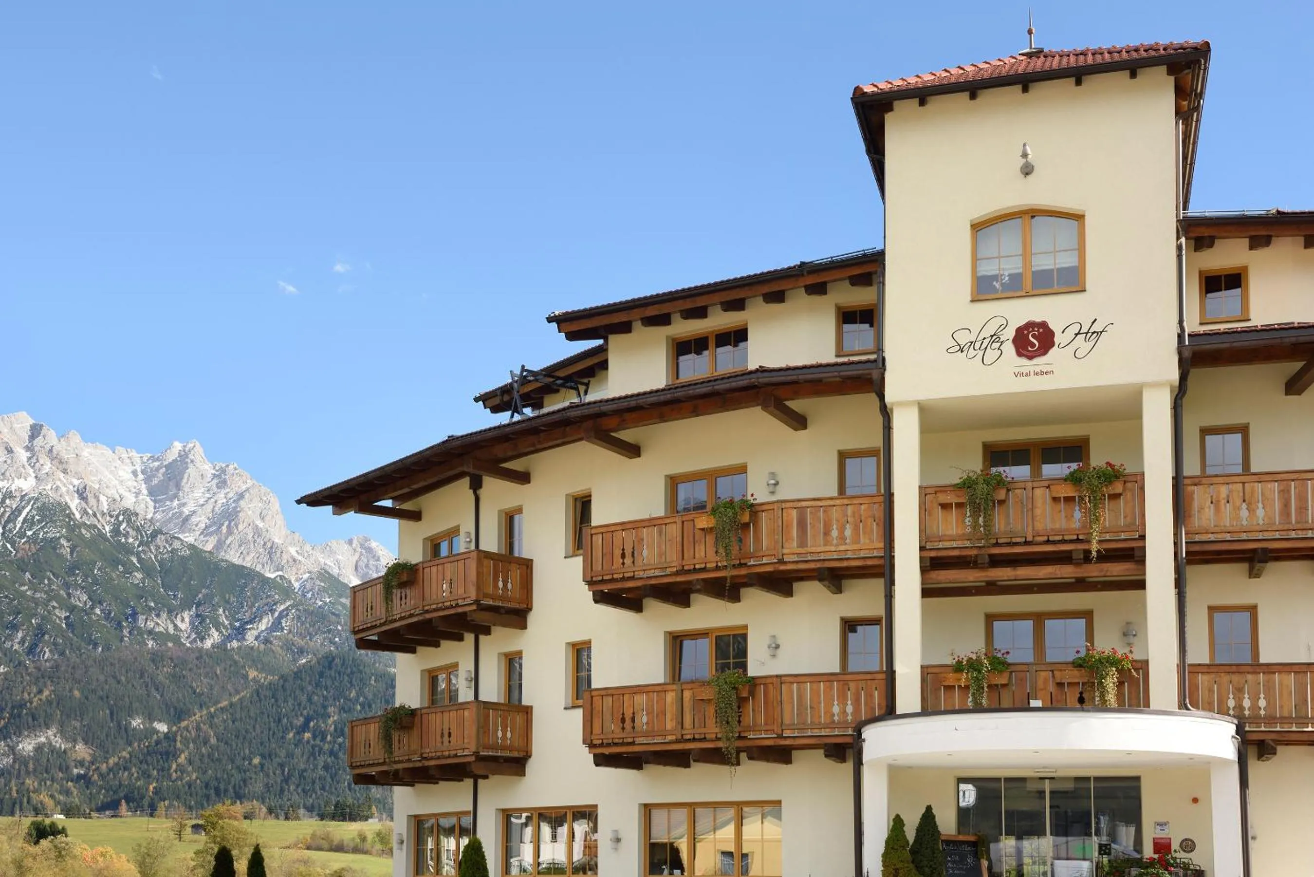 Property building in Hotel Saliter Hof