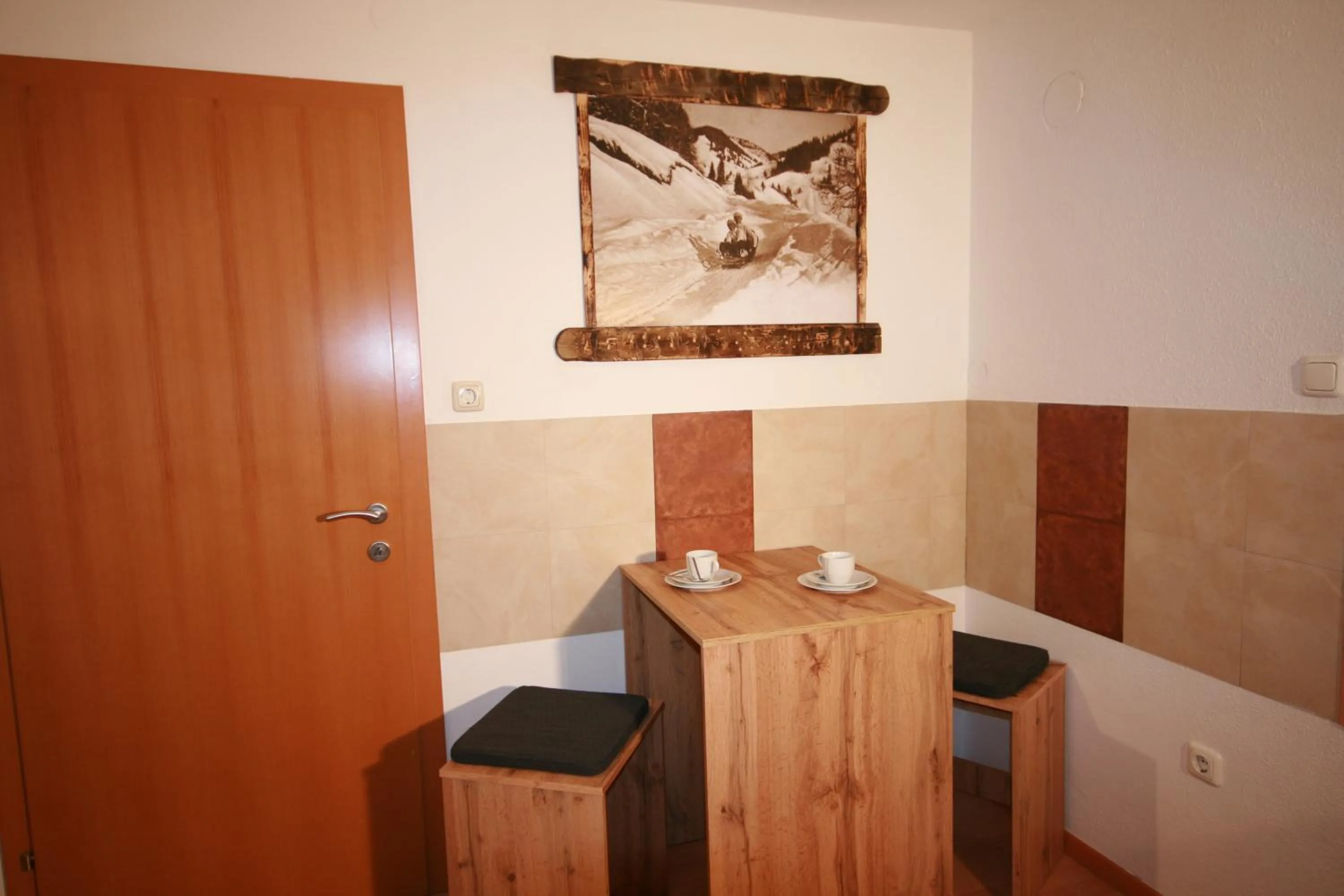 Seating area in Familienappartements Eder - Free entry to Tauern SPA Kaprun included