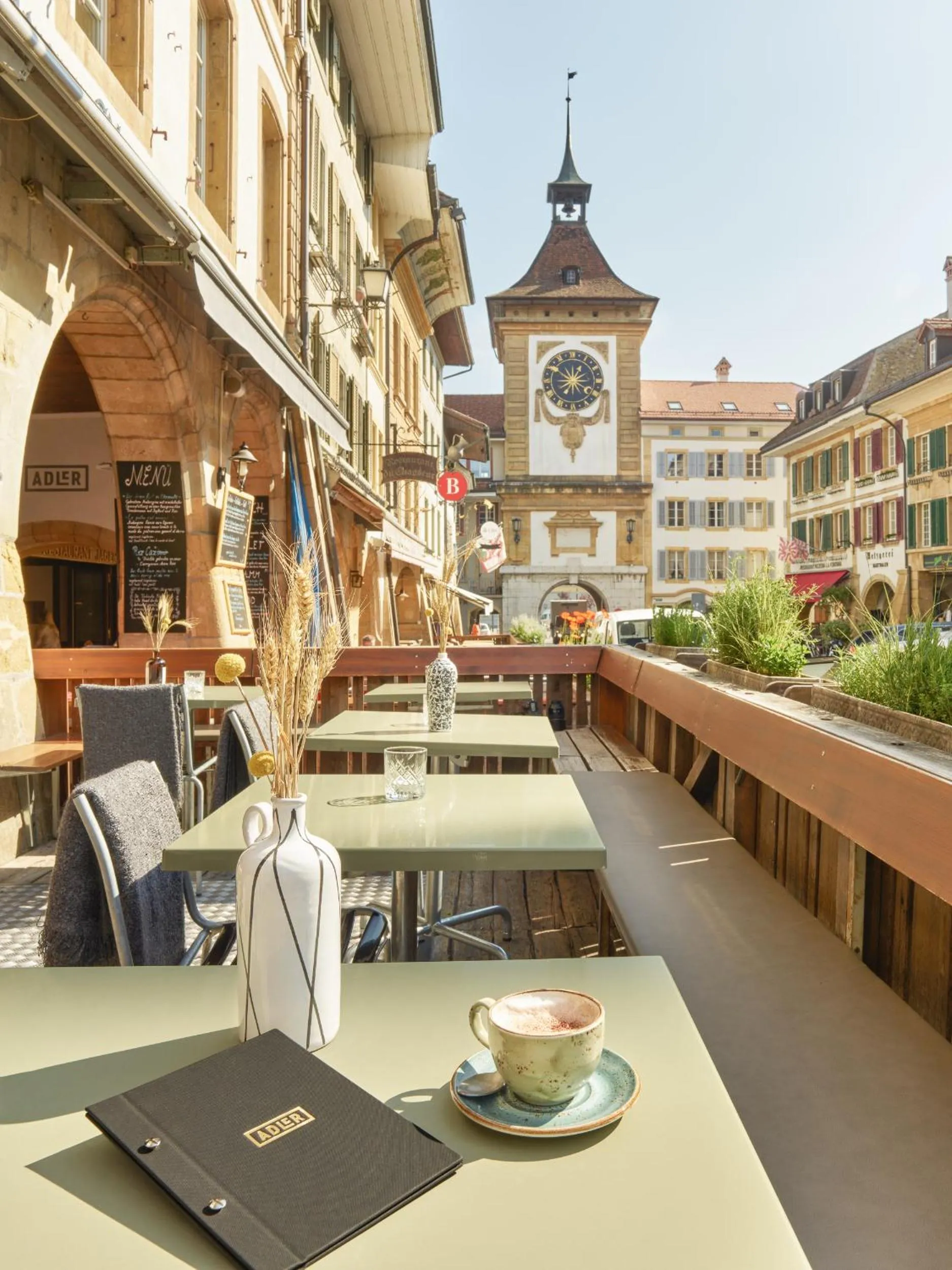 Patio in ADLER Boutique Hotel