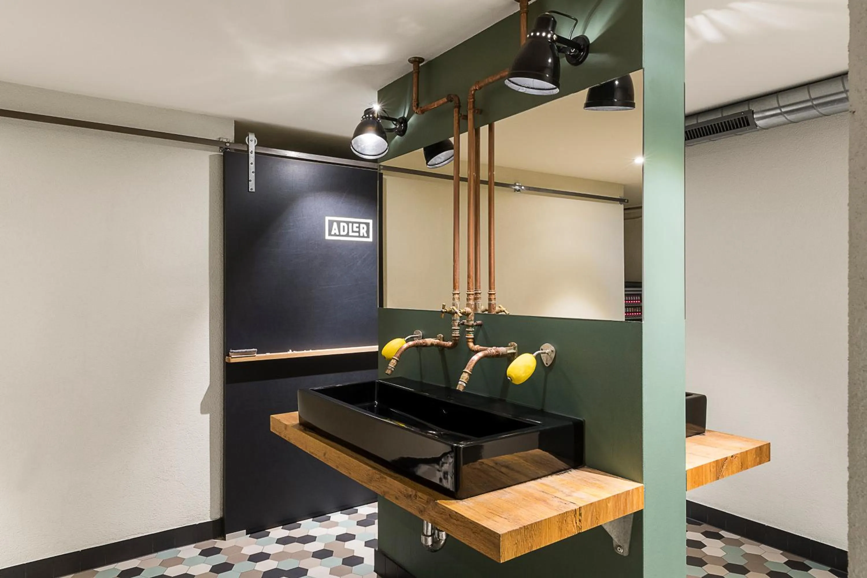 Decorative detail in ADLER Boutique Hotel