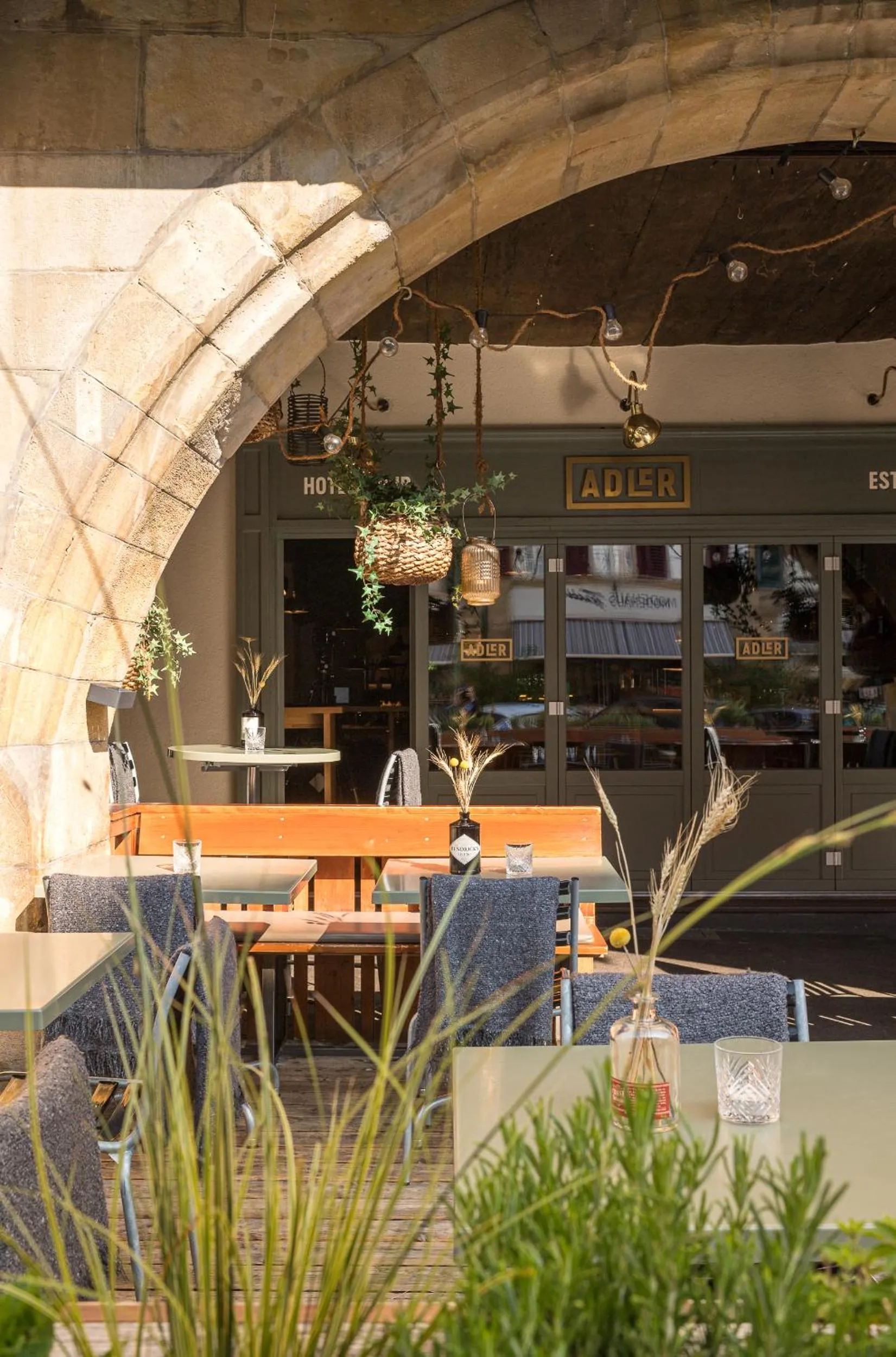 Patio in ADLER Boutique Hotel