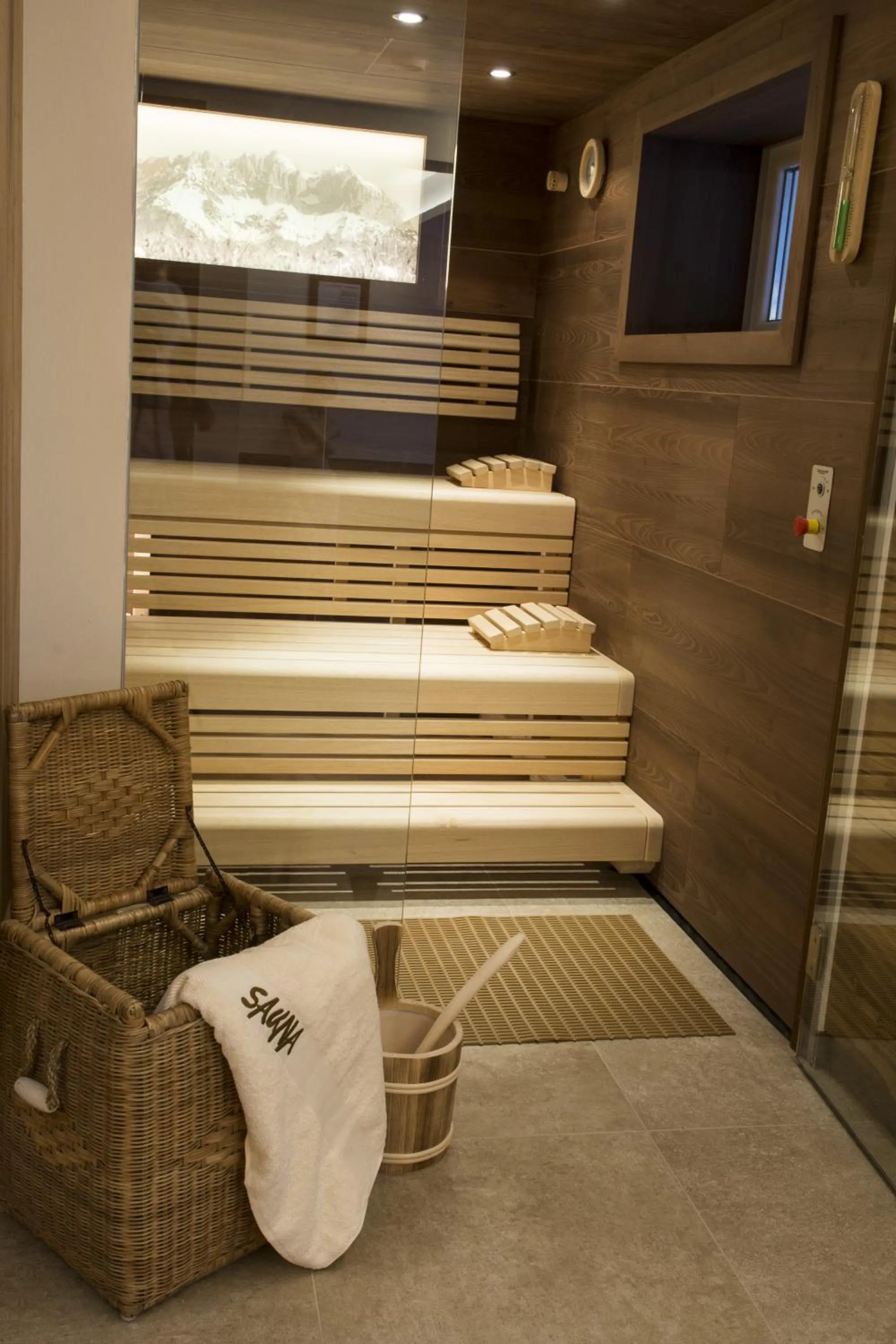 Sauna in Hotel Garni Entstrasser