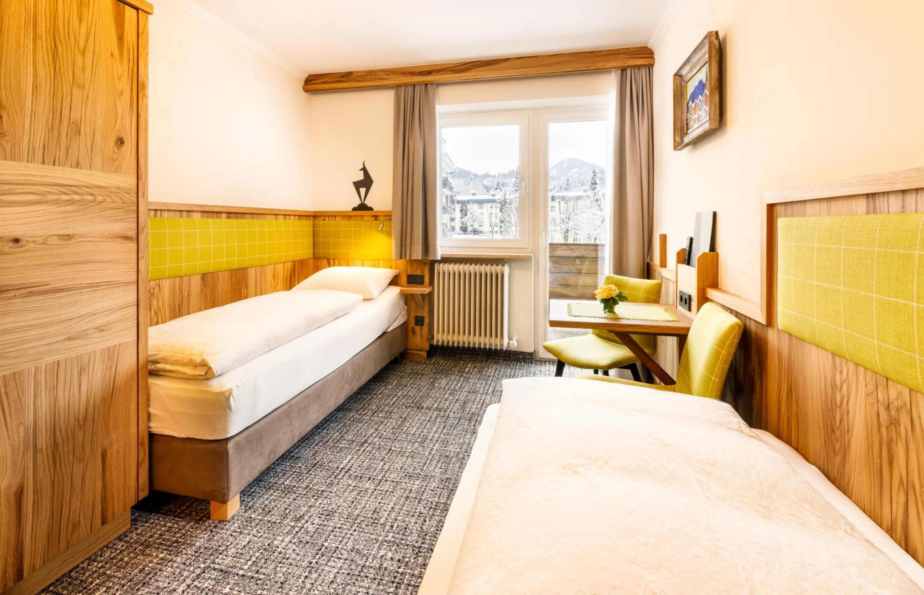 Bed in Hotel Garni Entstrasser