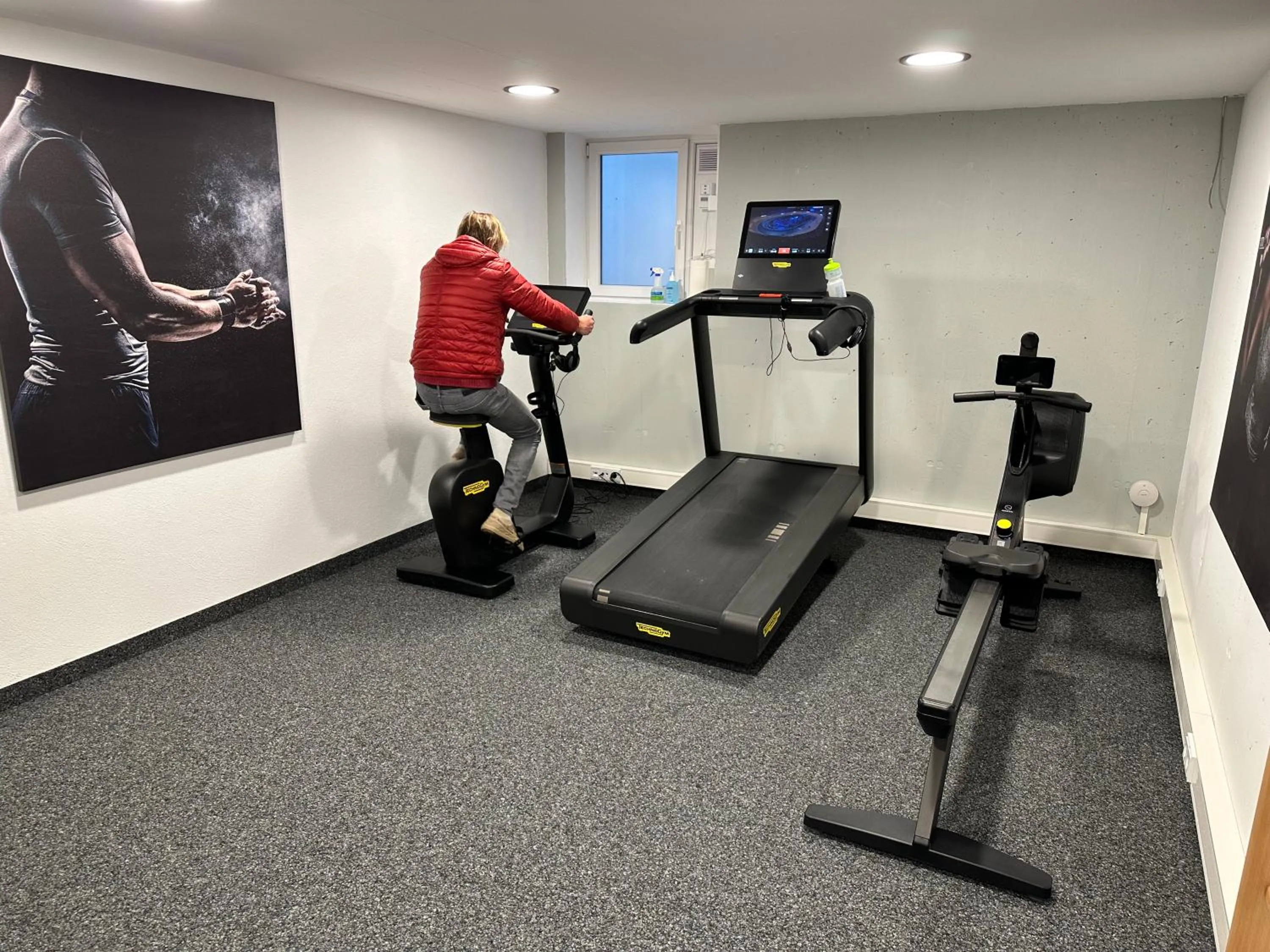 Fitness centre/facilities in Hotel Garni Entstrasser