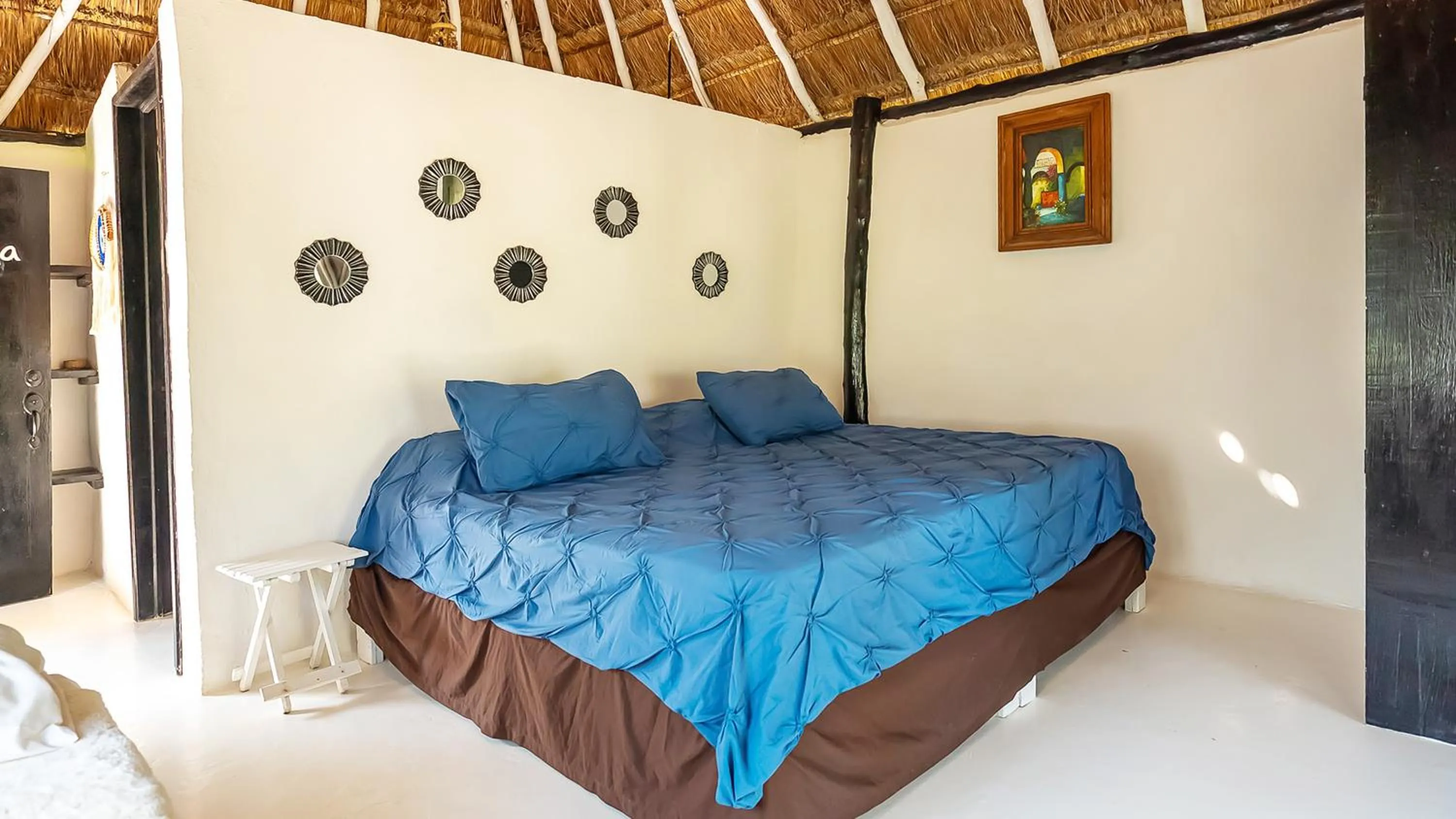 Bed in Chancabañita Tulum