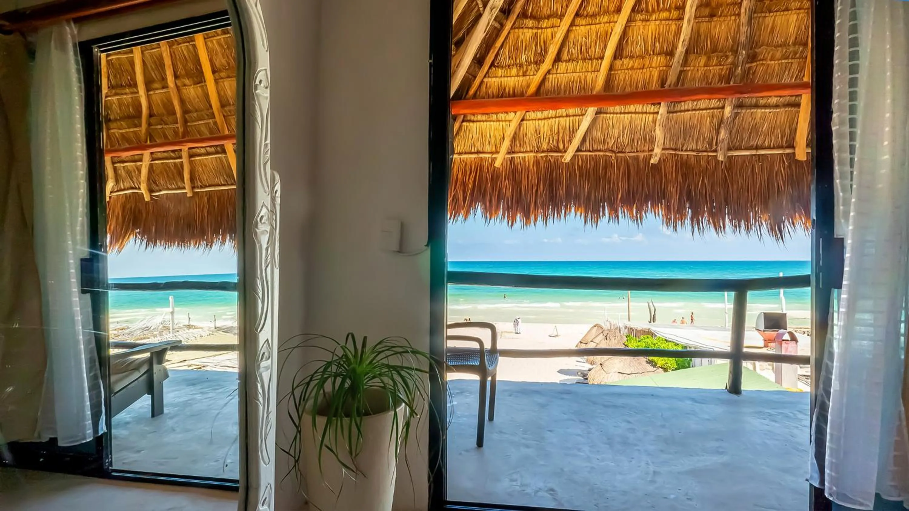 Balcony/Terrace in Chancabañita Tulum