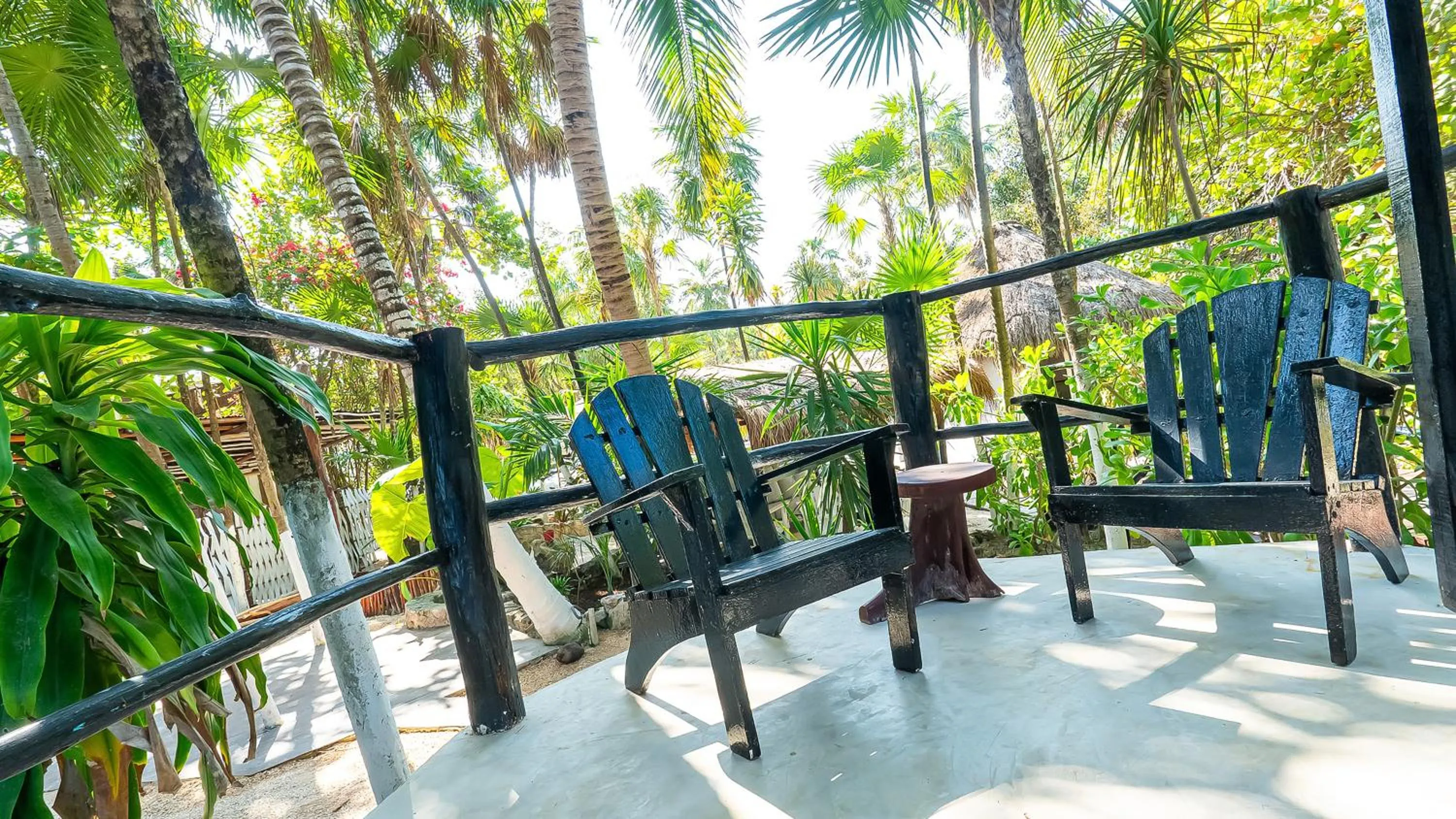 Balcony/Terrace in Chancabañita Tulum