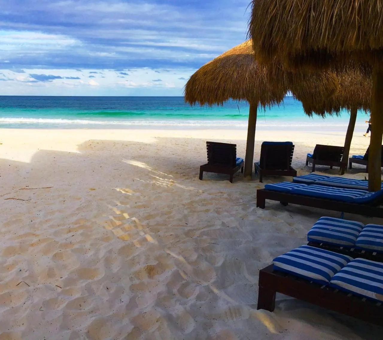 Beach in Chancabañita Tulum