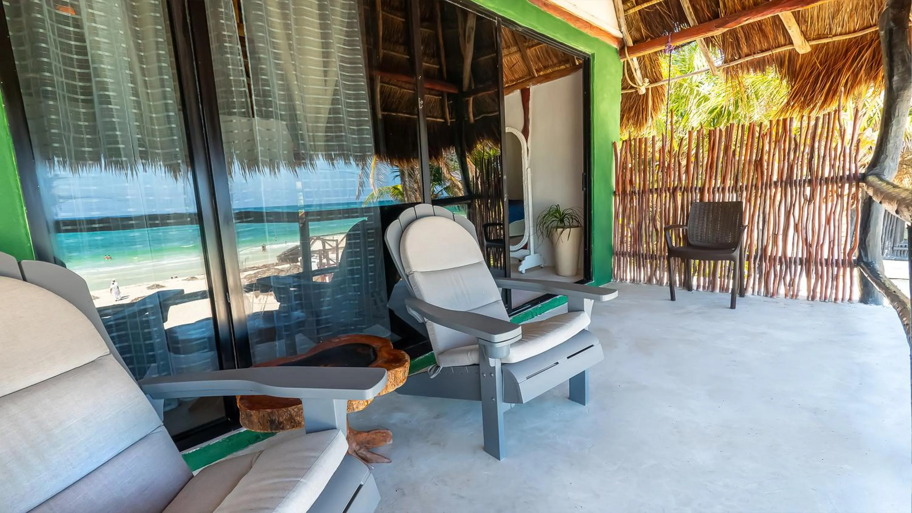 Balcony/Terrace in Chancabañita Tulum