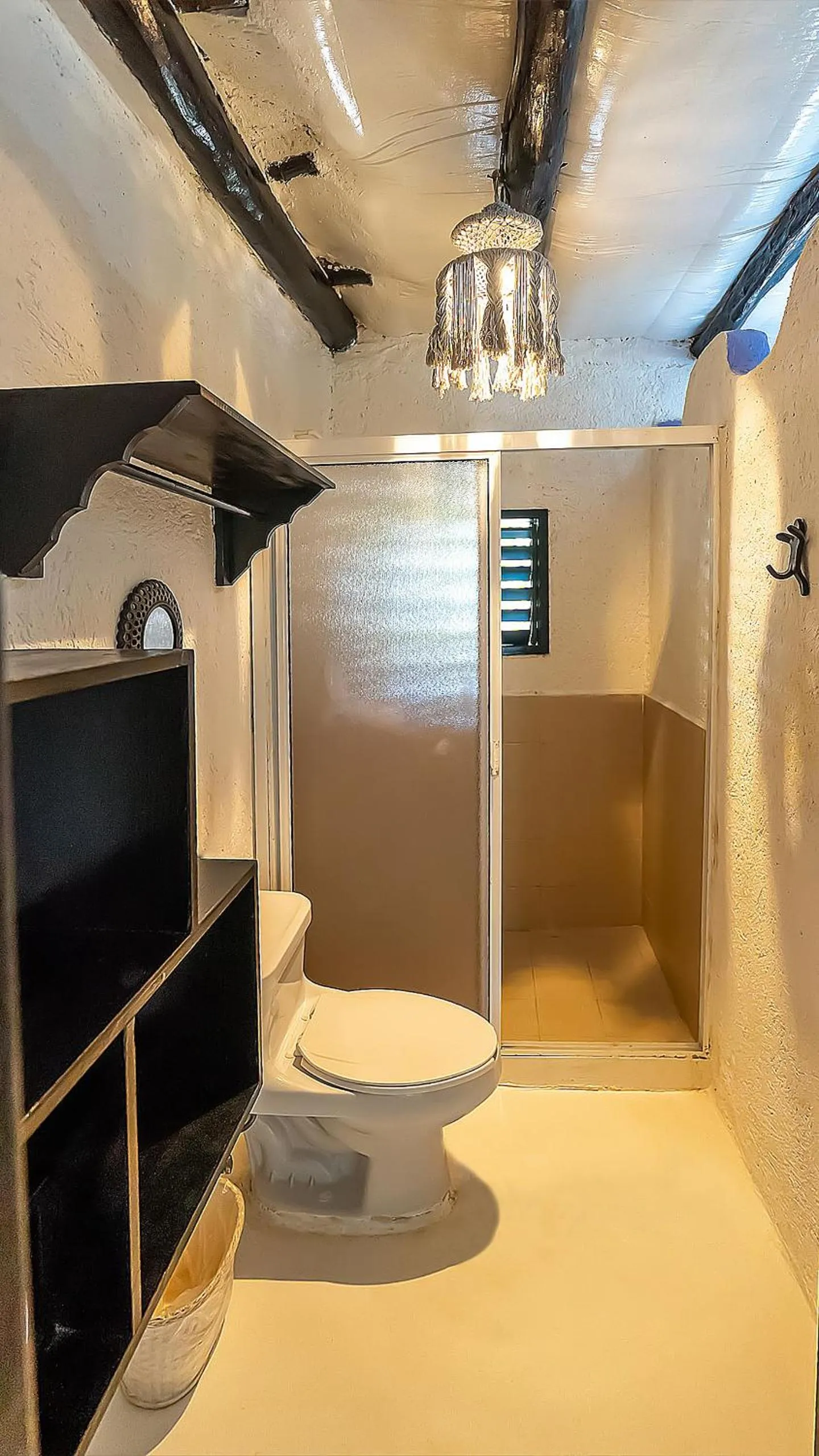 Bathroom in Chancabañita Tulum