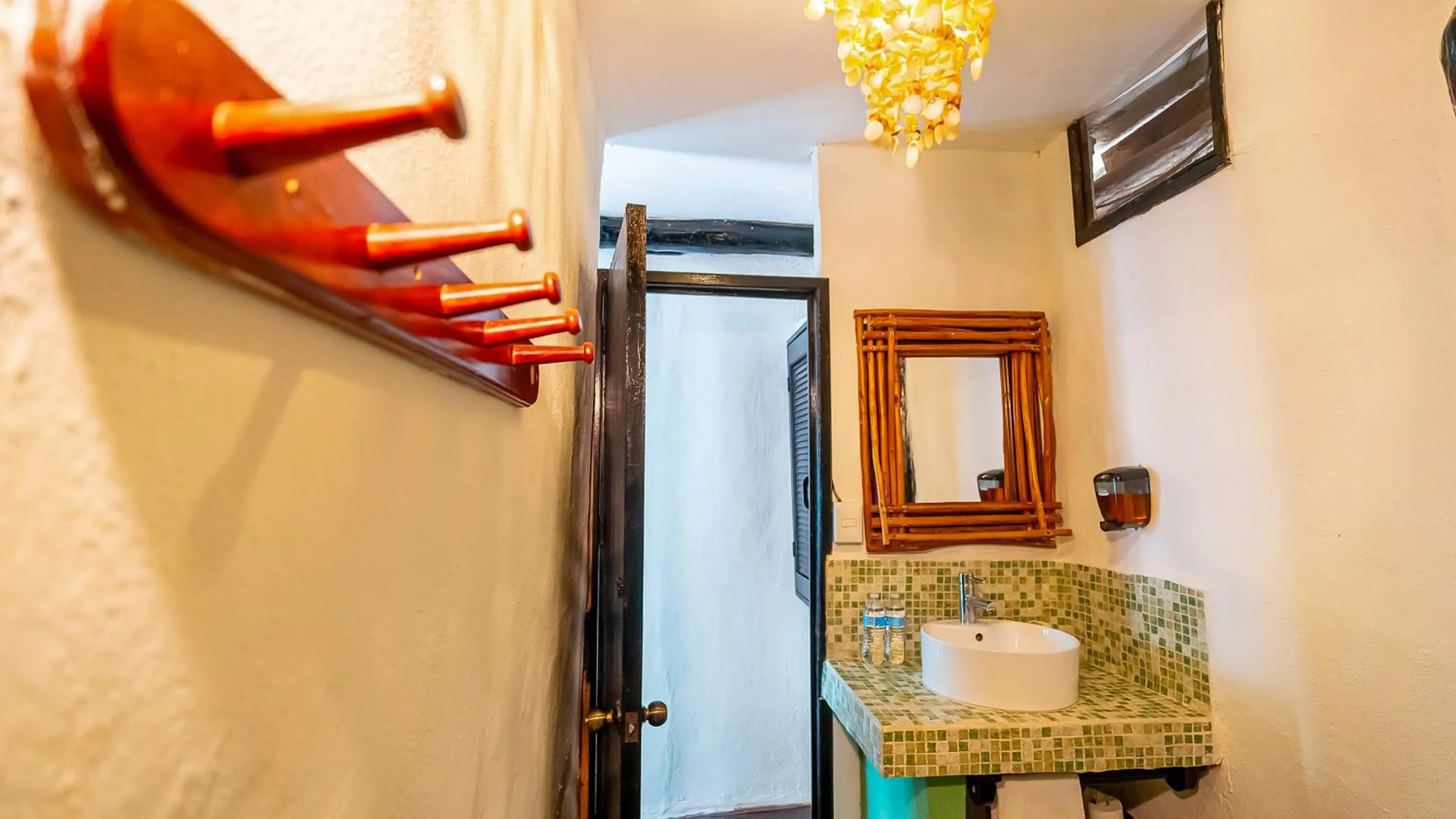 Shower in Chancabañita Tulum