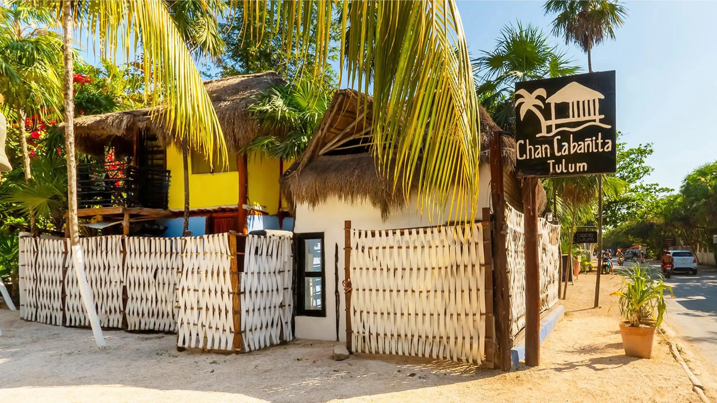 Facade/entrance in Chancabañita Tulum