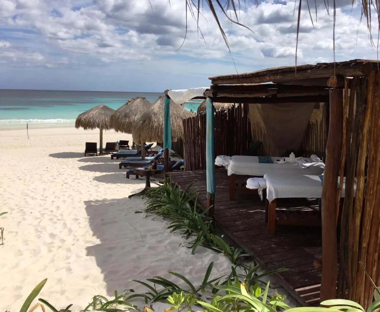 Beach in Chancabañita Tulum