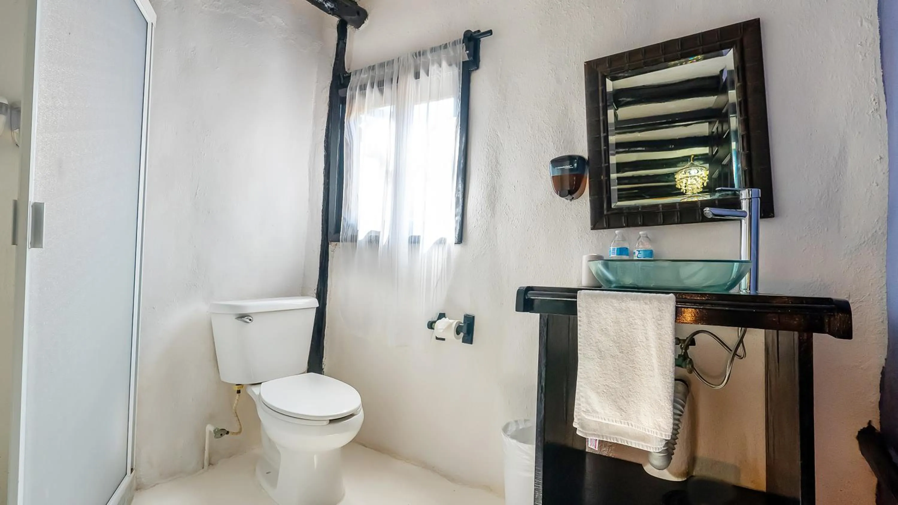 Shower in Chancabañita Tulum