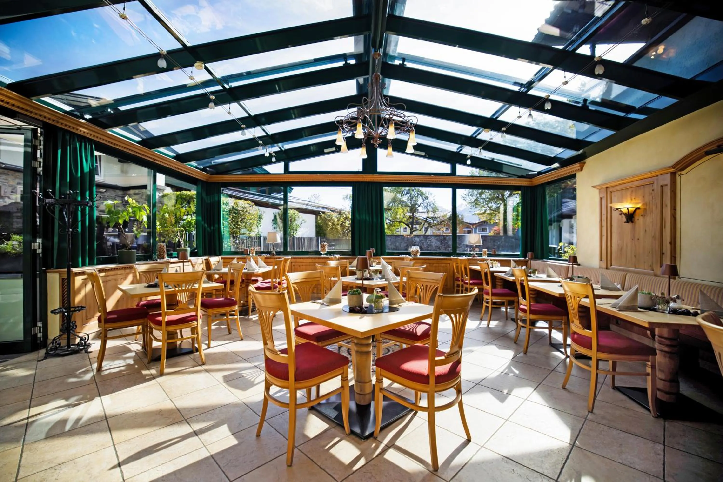 Patio in Eggerwirt Kitzbühel, Hotel & Restaurant
