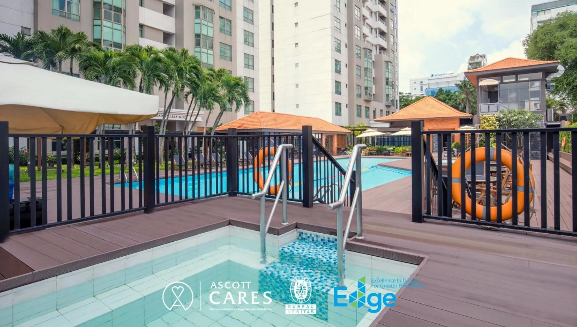 Swimming pool in Somerset Ho Chi Minh City