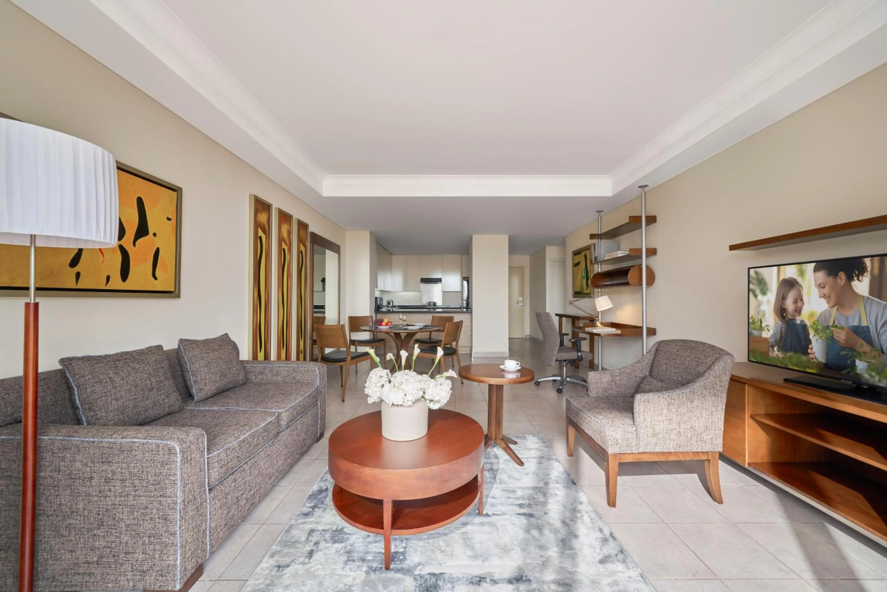 Living room in Somerset Chancellor Court Ho Chi Minh City