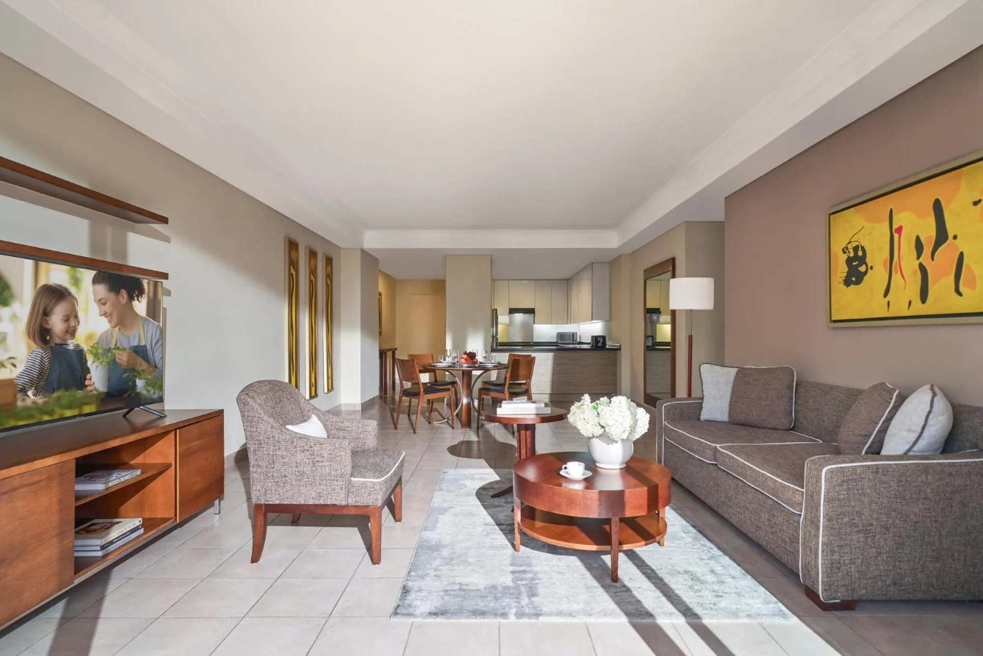 Living room in Somerset Chancellor Court Ho Chi Minh City