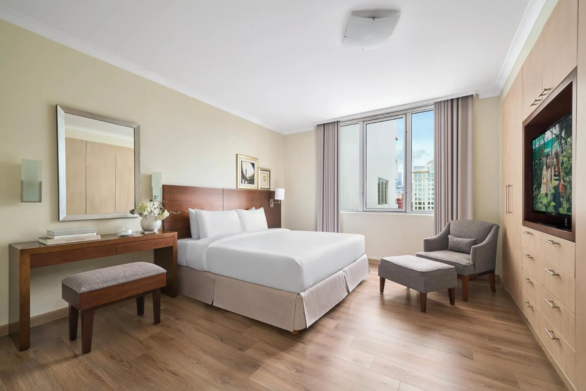 Bedroom, Bed in Somerset Chancellor Court Ho Chi Minh City