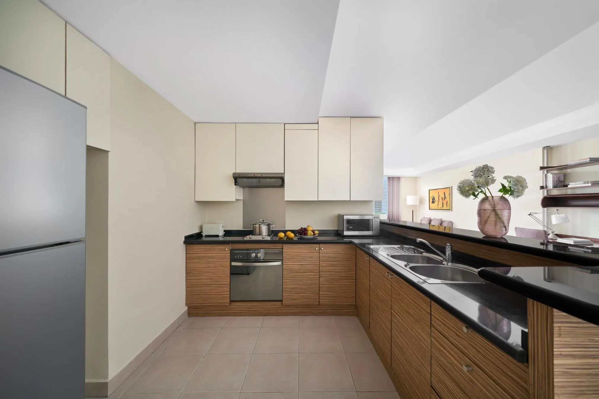 Kitchen or kitchenette in Somerset Chancellor Court Ho Chi Minh City