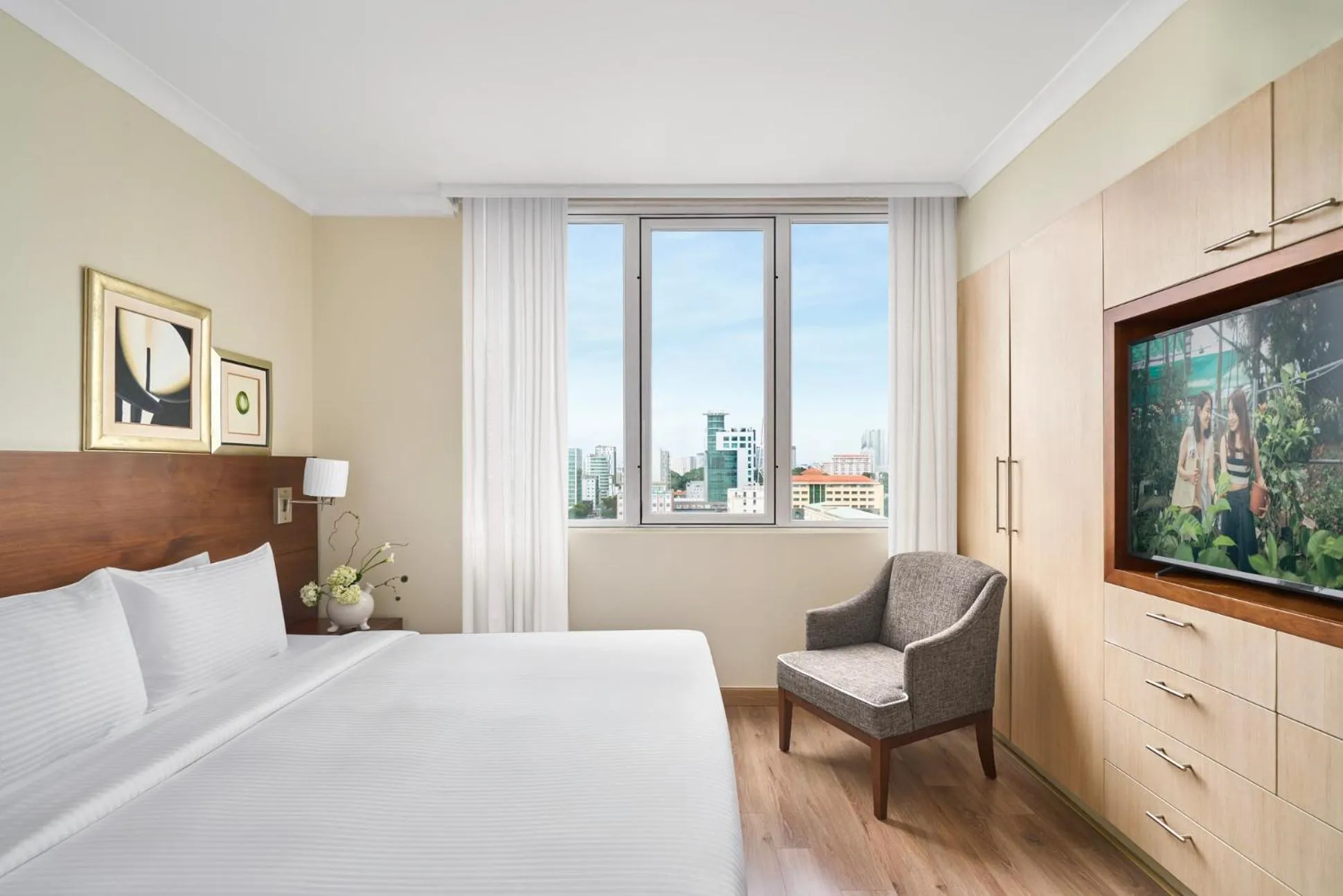 Bedroom, Bed in Somerset Chancellor Court Ho Chi Minh City