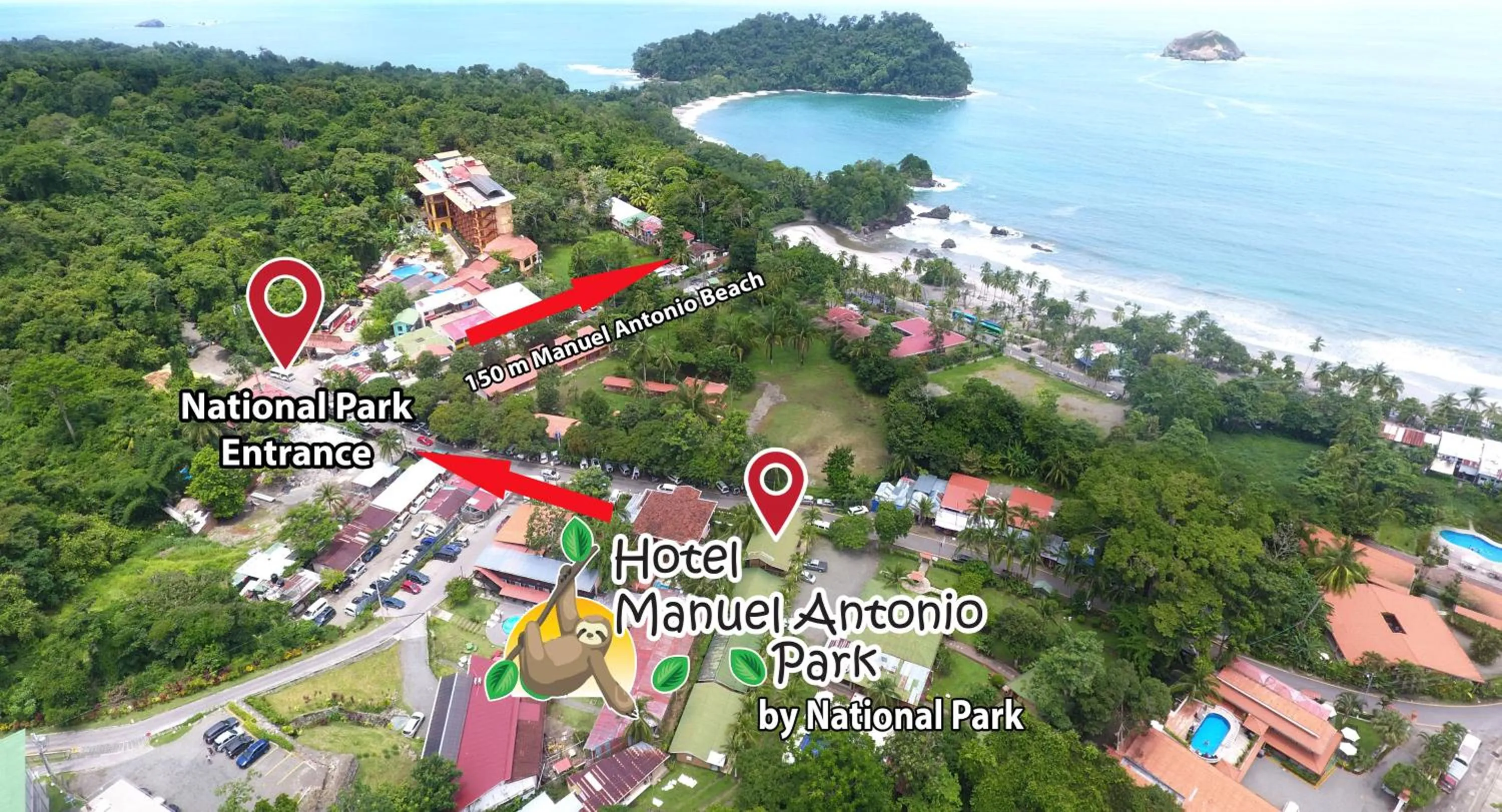 City view in Hotel Manuel Antonio Park