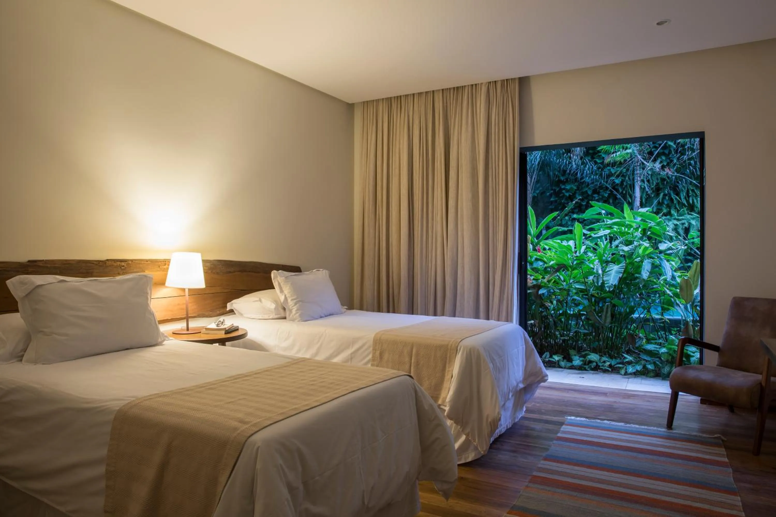 Bed in Hotel Villa Amazônia