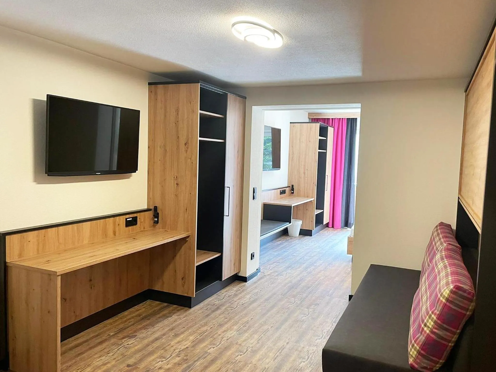 Photo of the whole room, Bed in first mountain Hotel Ötztal