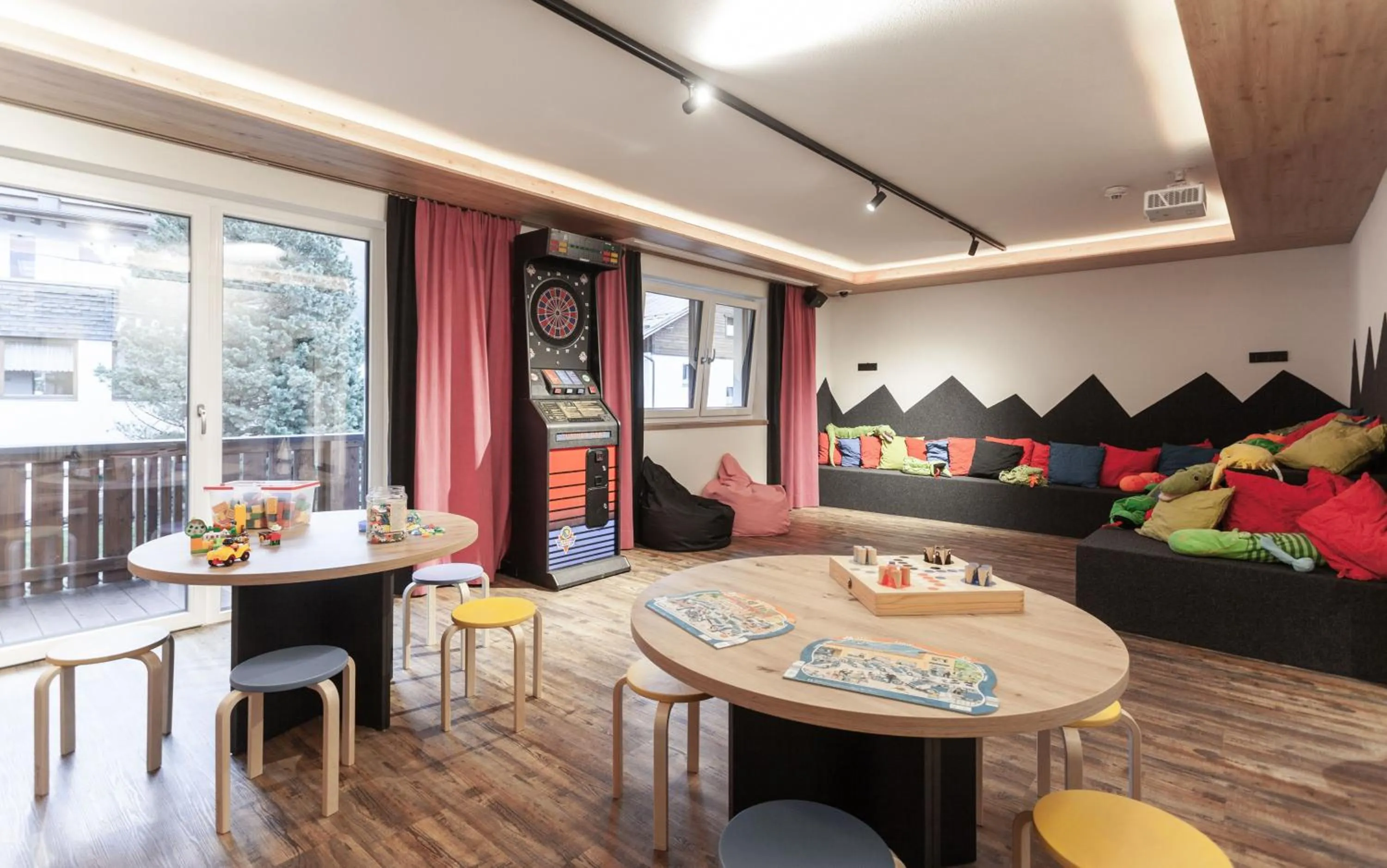 Game Room in first mountain Hotel Ötztal