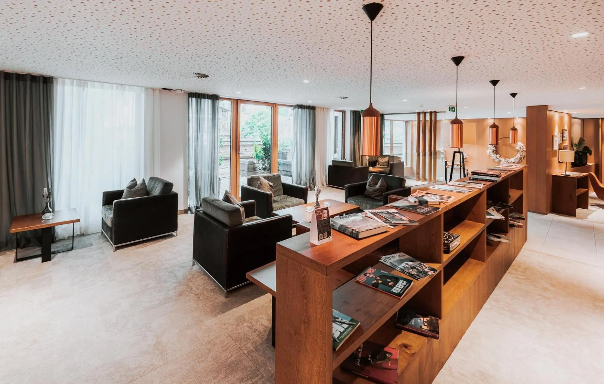 Lounge or bar in Das Hohe Salve Sportresort, 4 Sterne Superior