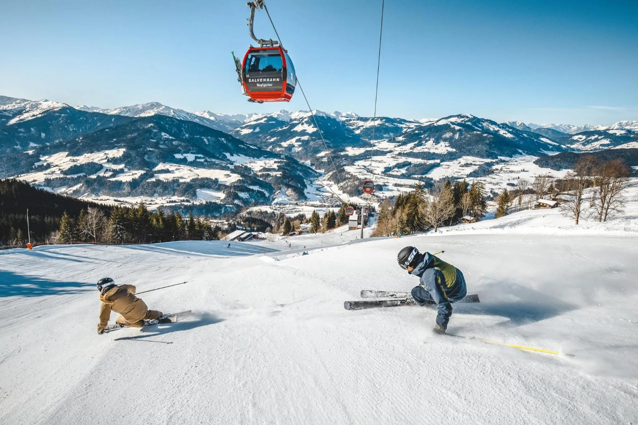 Skiing in Das Hohe Salve Sportresort, 4 Sterne Superior
