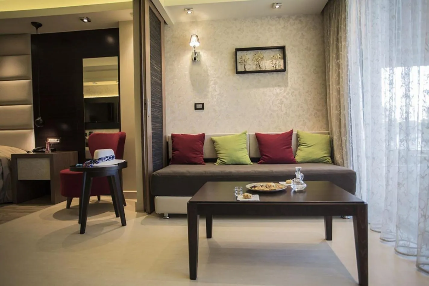 Living room in Cretan Dream Resort & Spa