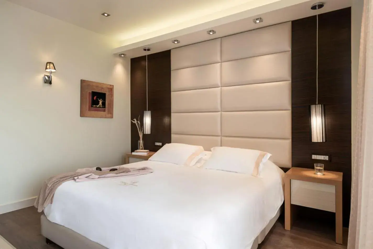 Bedroom, Bed in Cretan Dream Resort & Spa Bedroom, Bed in Cretan Dream Resort & Spa