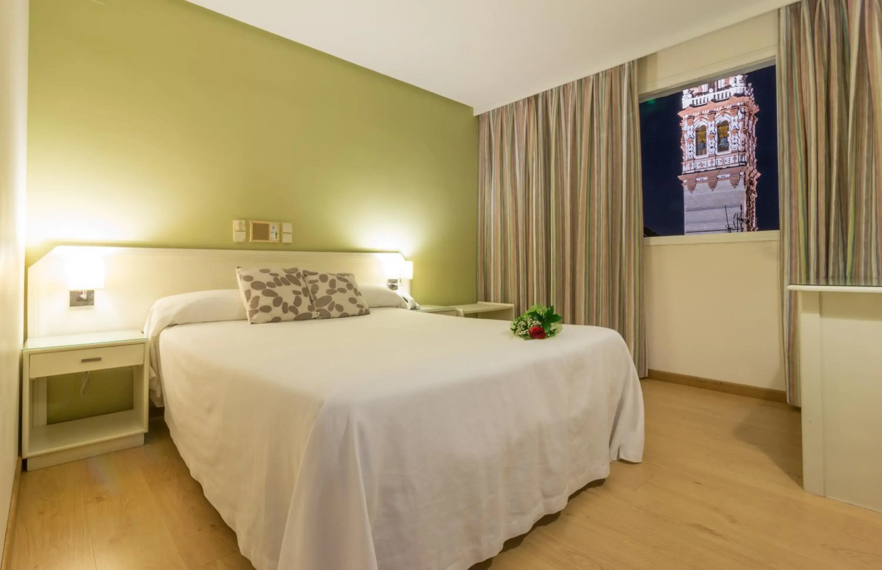 Bed in Hotel Platería Bed in Hotel Platería