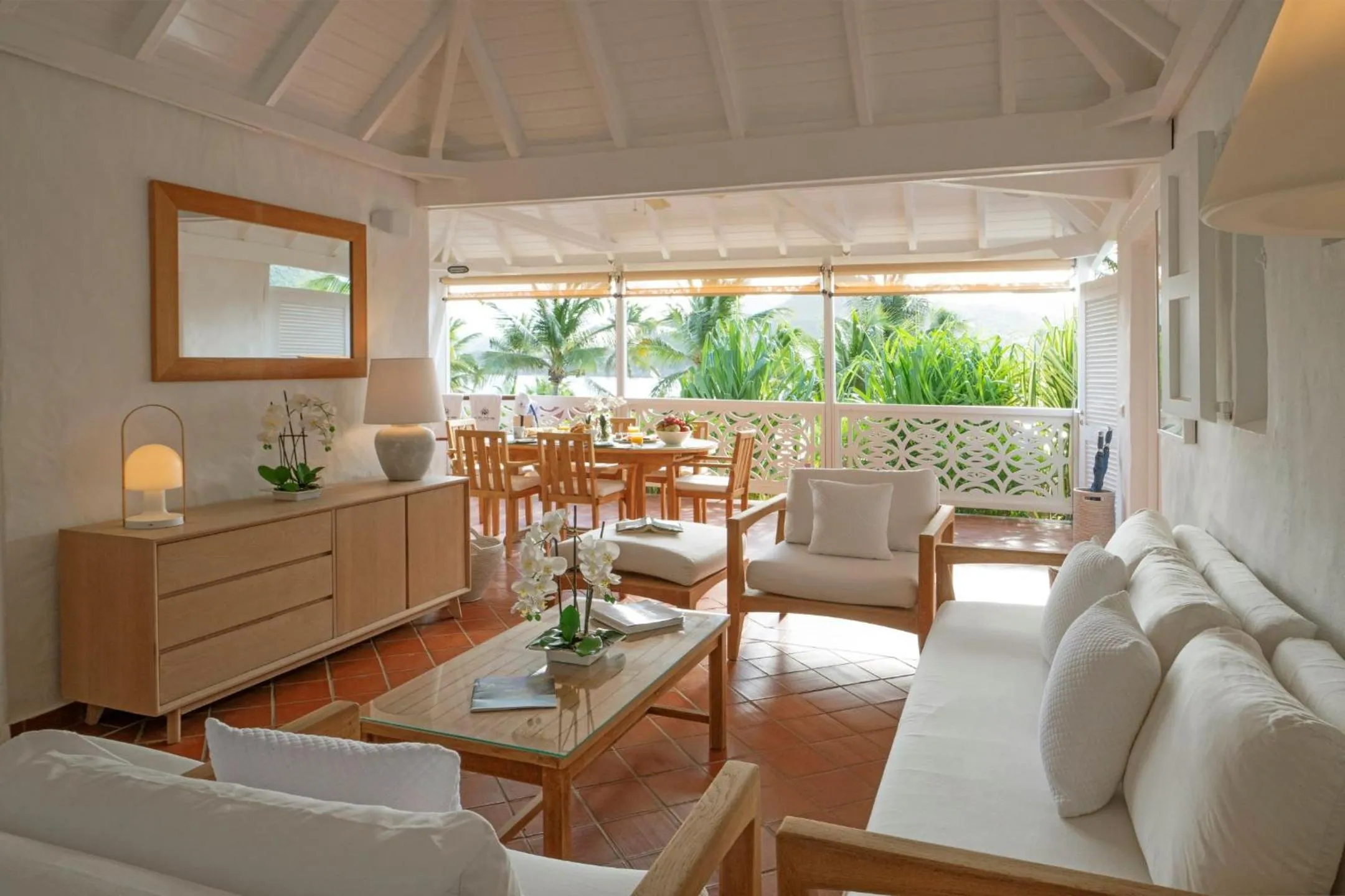 Living room in Les Ilets De La Plage