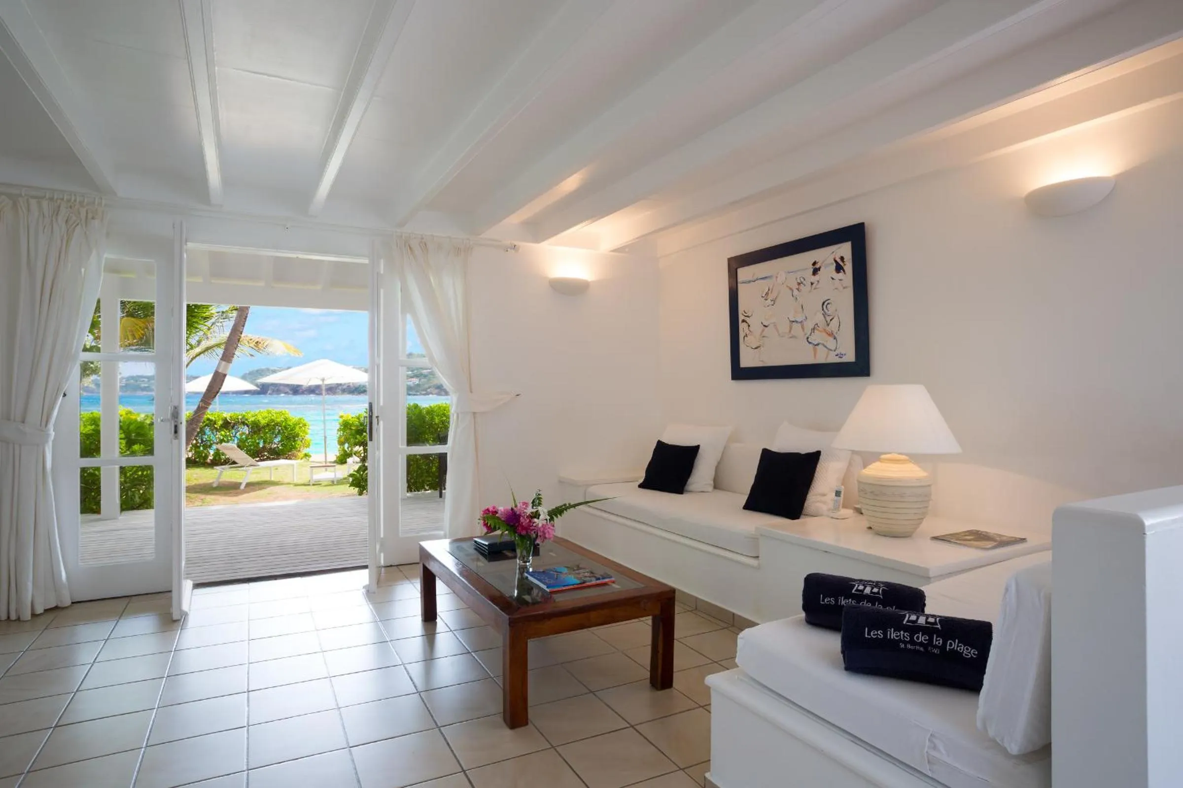 Living room in Les Ilets De La Plage