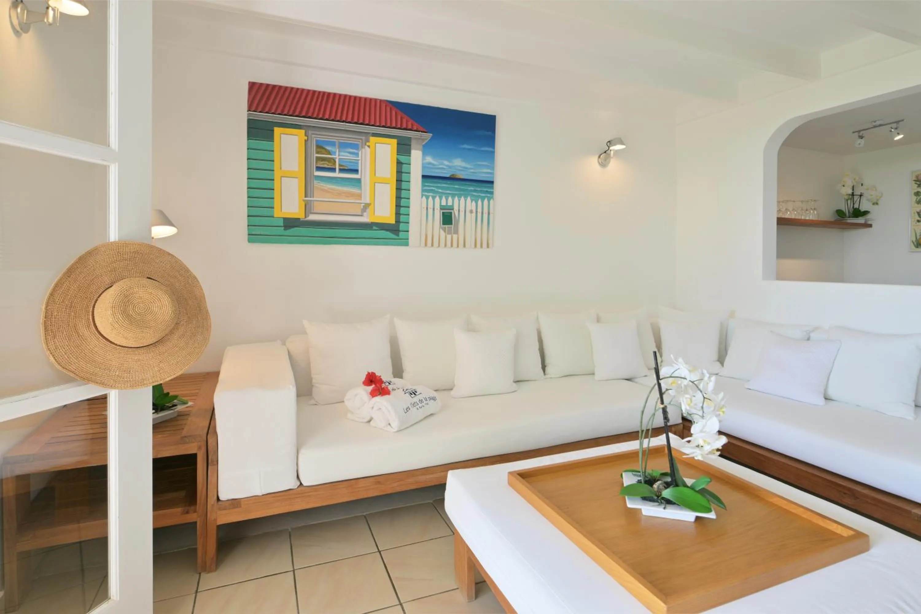 Living room in Les Ilets De La Plage
