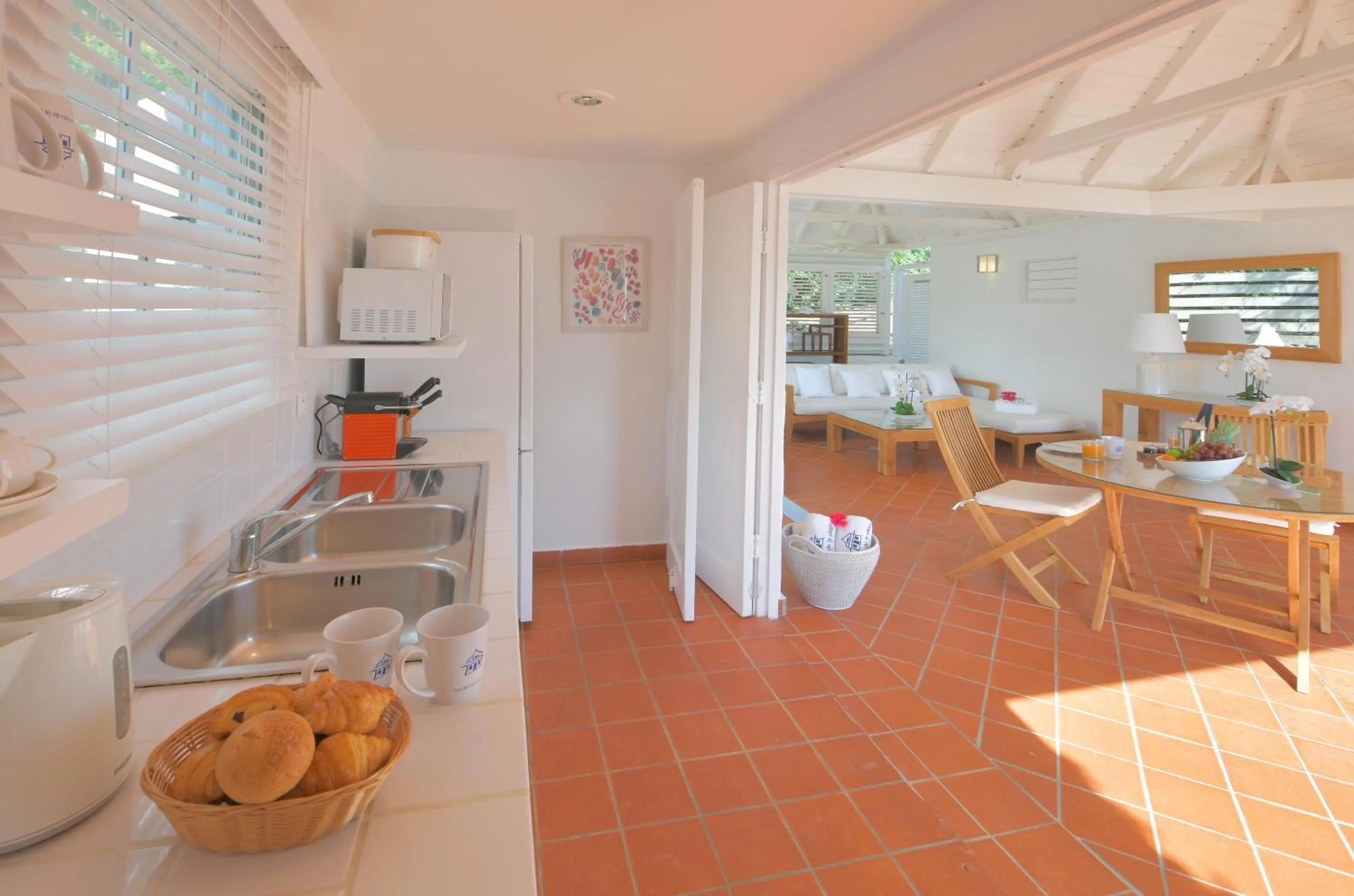 Kitchen or kitchenette in Les Ilets De La Plage