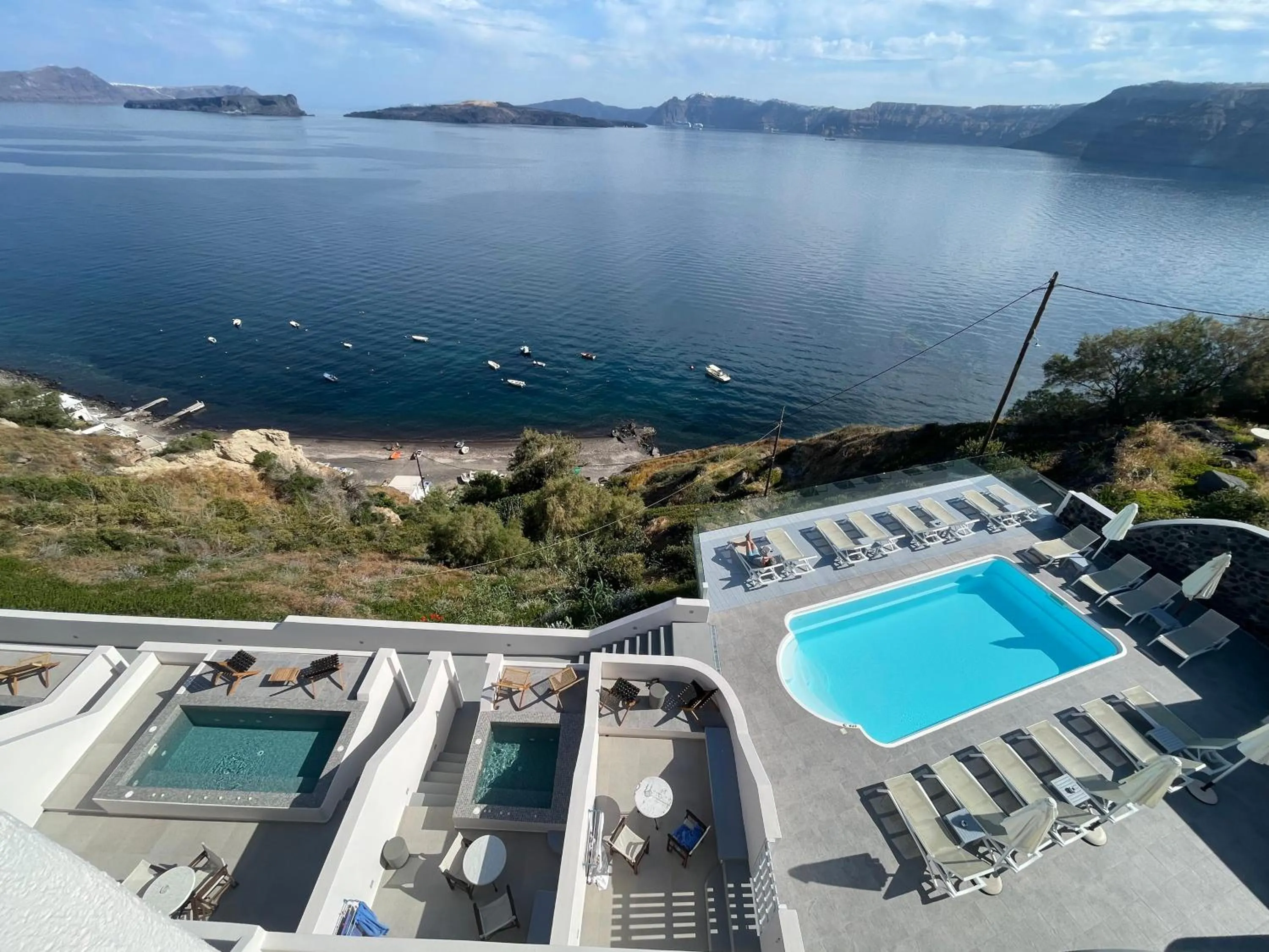 View (from property/room) in Kokkinos Villas