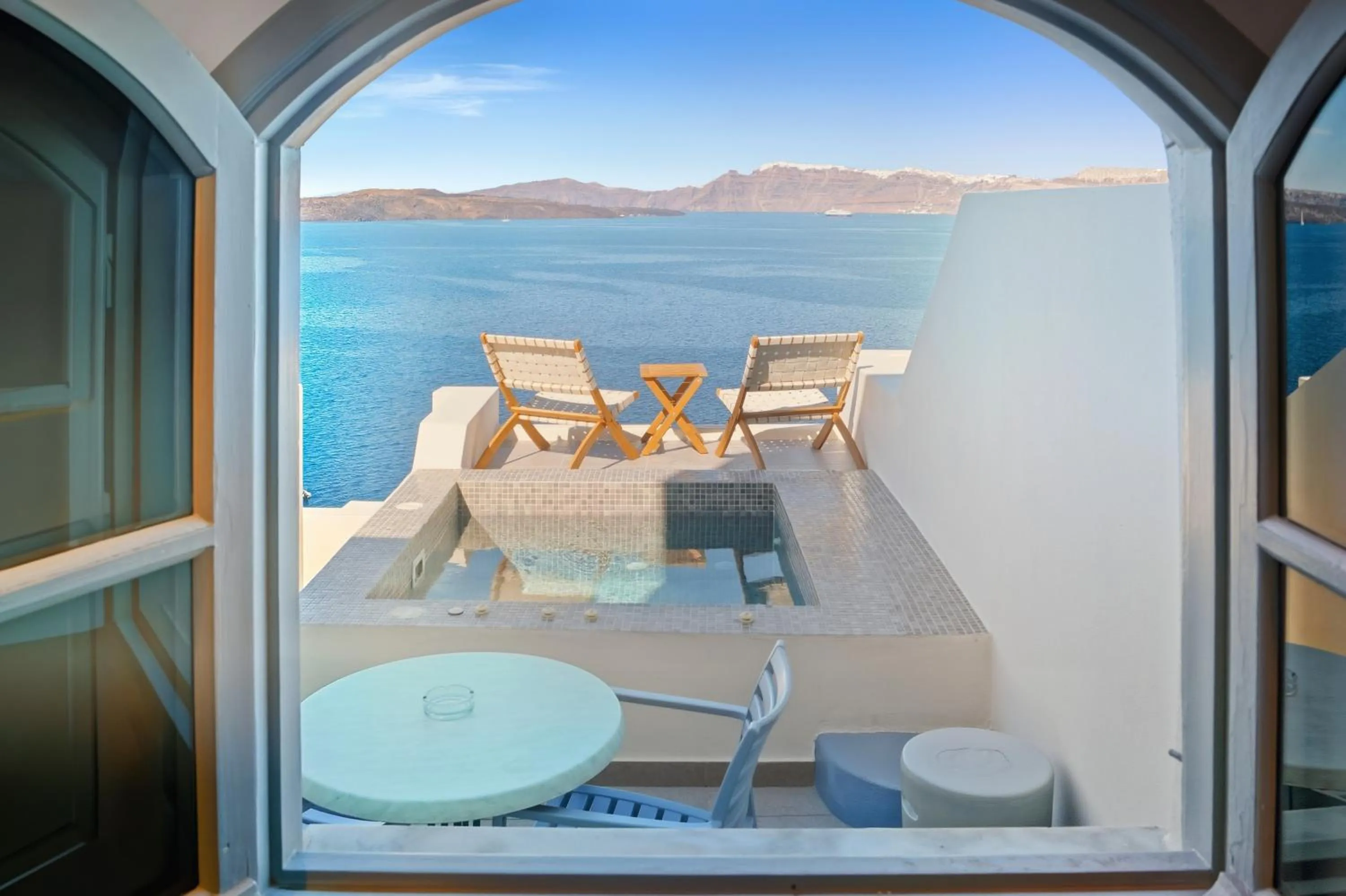 View (from property/room) in Kokkinos Villas
