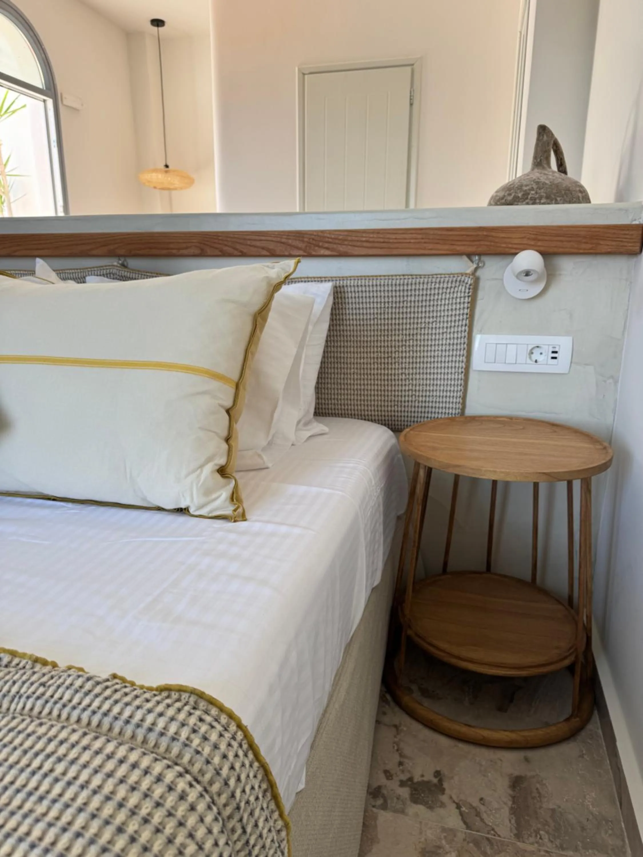 Bed in Kokkinos Villas