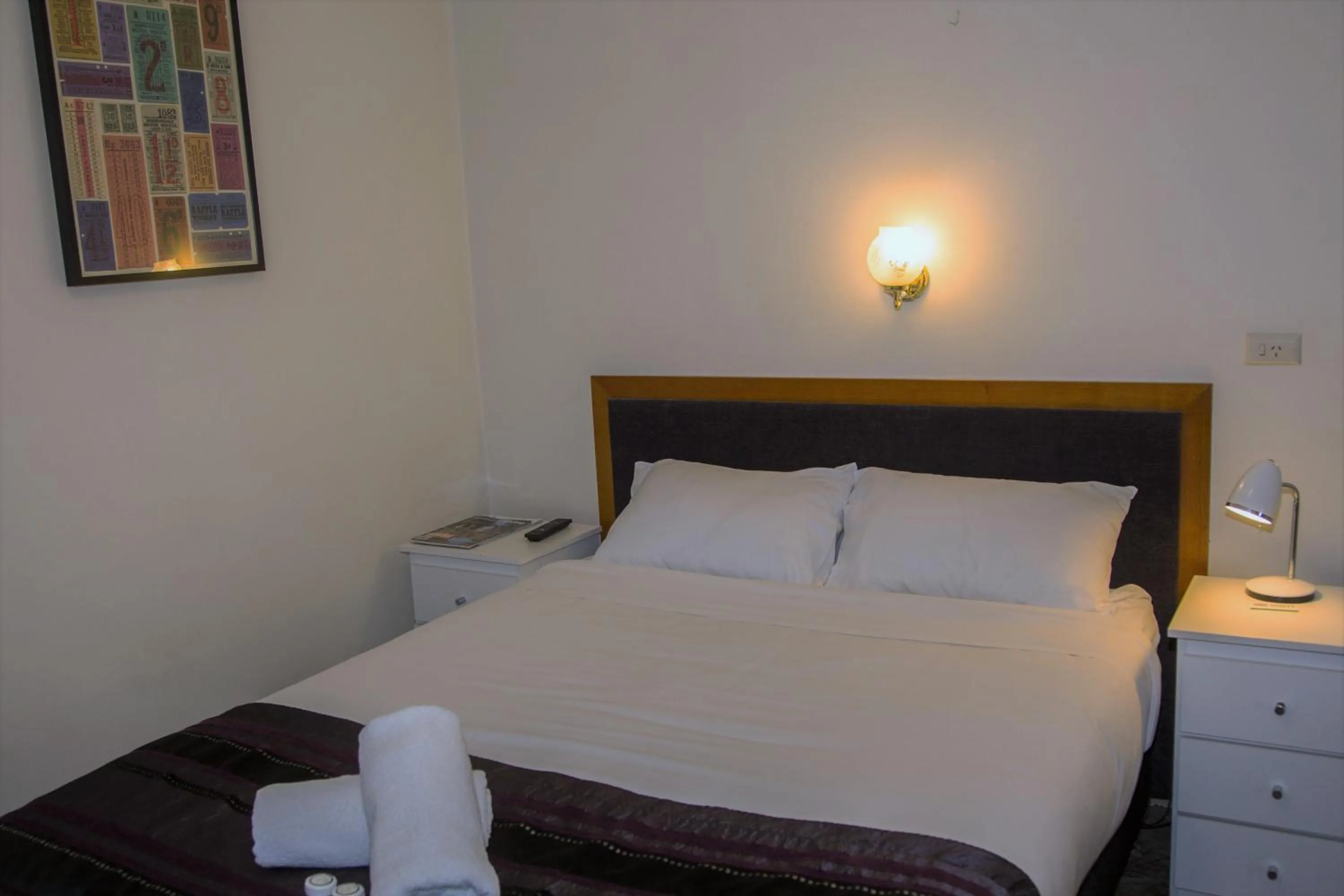 Bed in Delatite Hotel