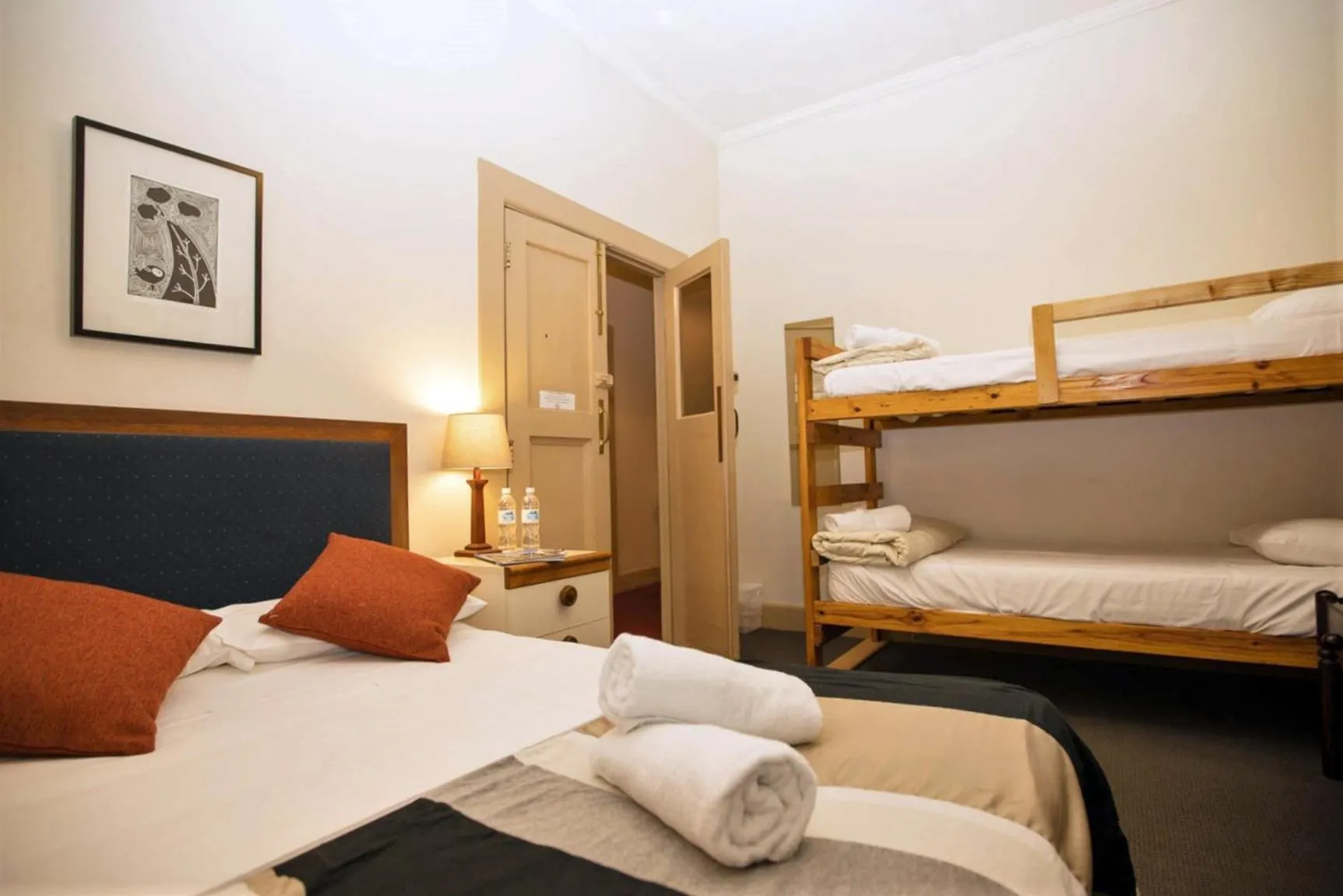 Bed in Delatite Hotel