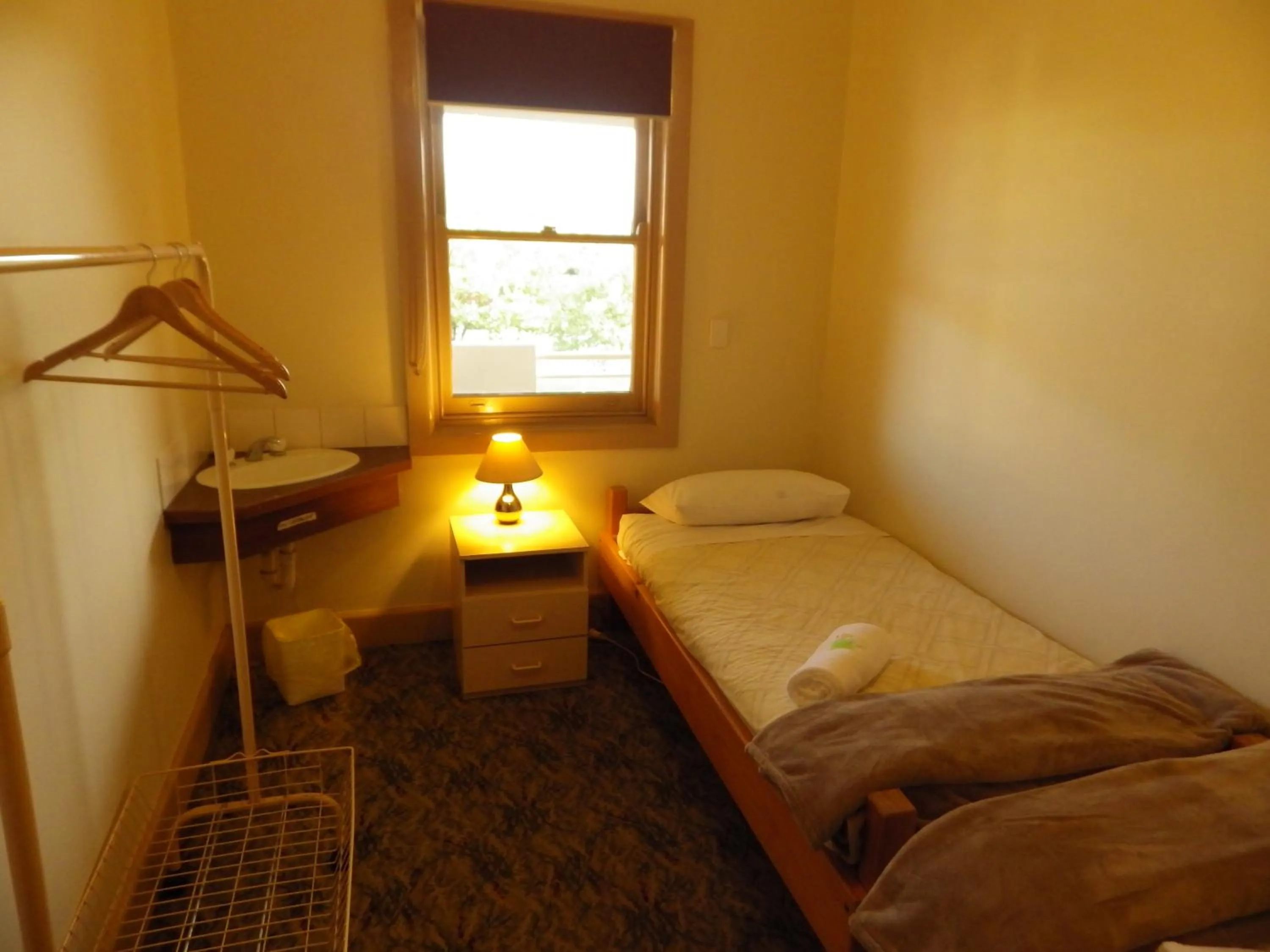 Bed in Delatite Hotel