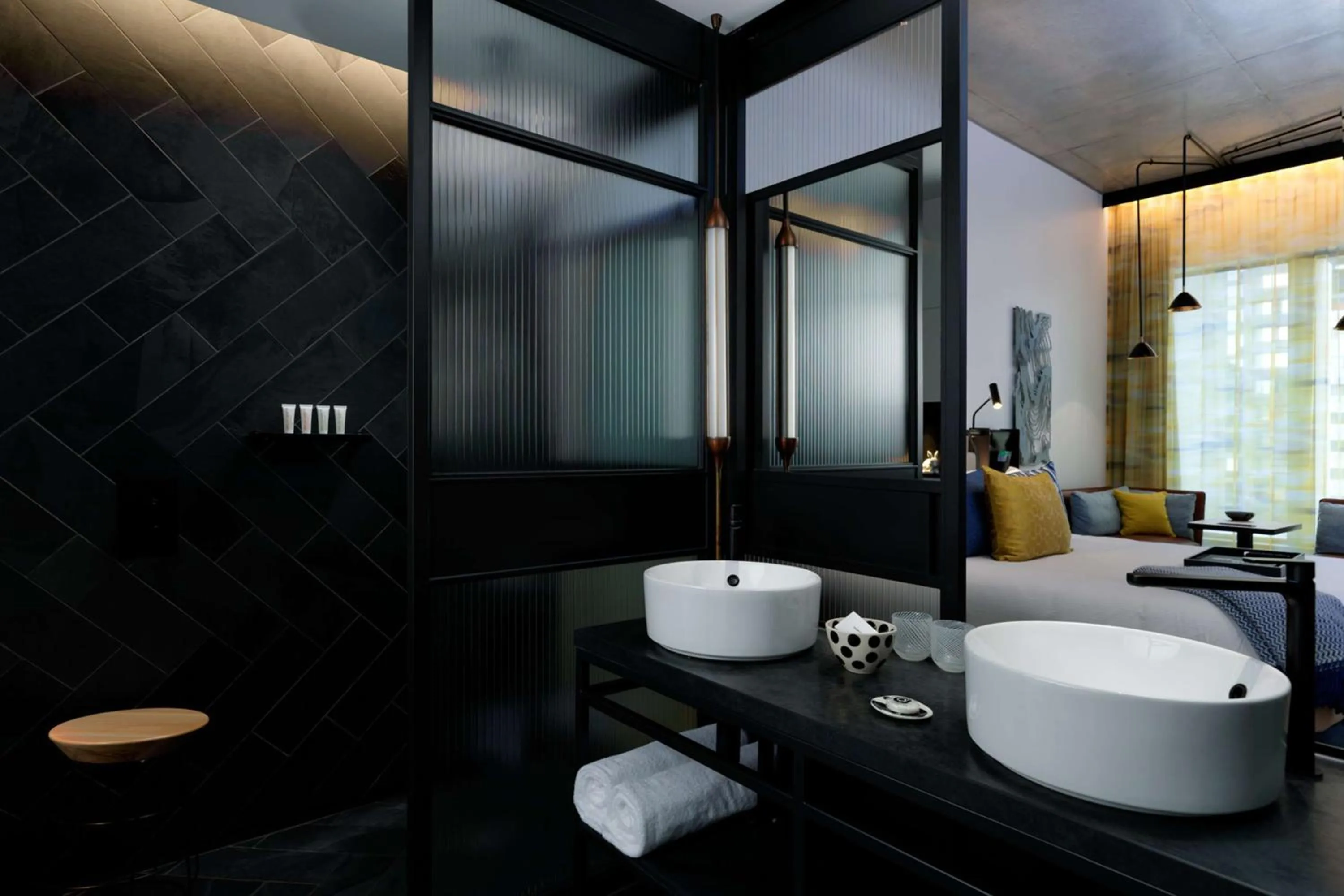 Bathroom in QT Melbourne