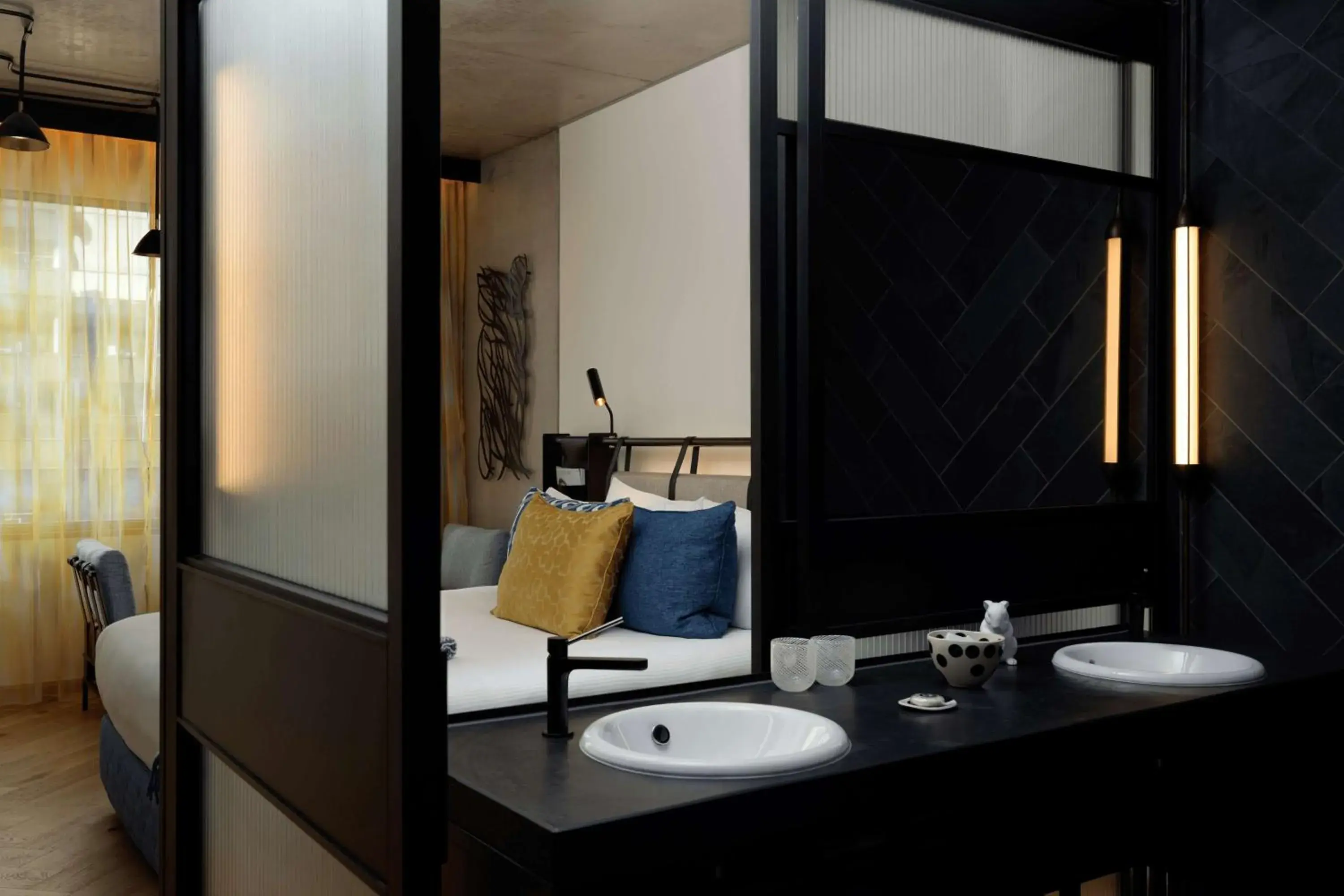 Bathroom in QT Melbourne Bathroom in QT Melbourne