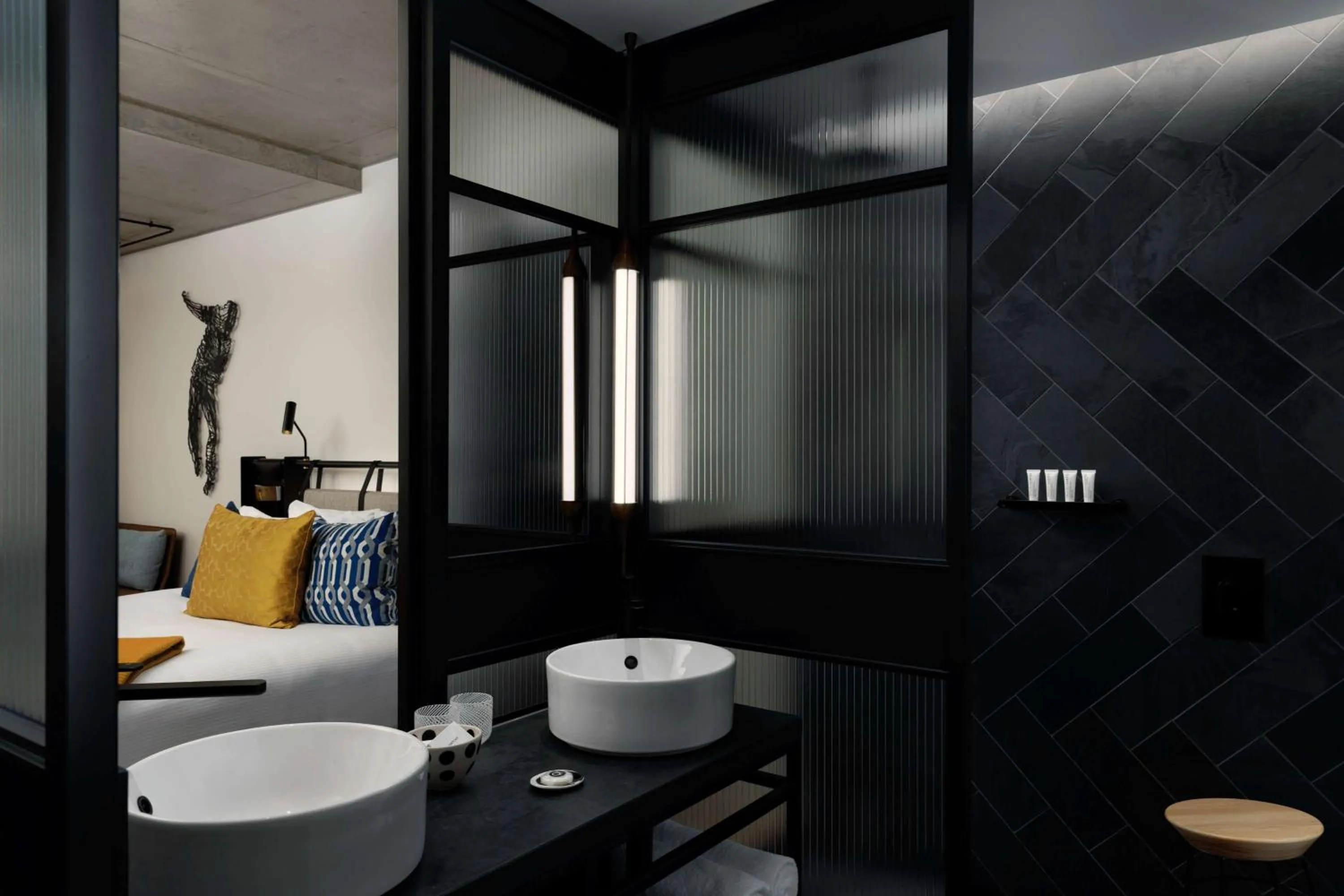 Bathroom in QT Melbourne