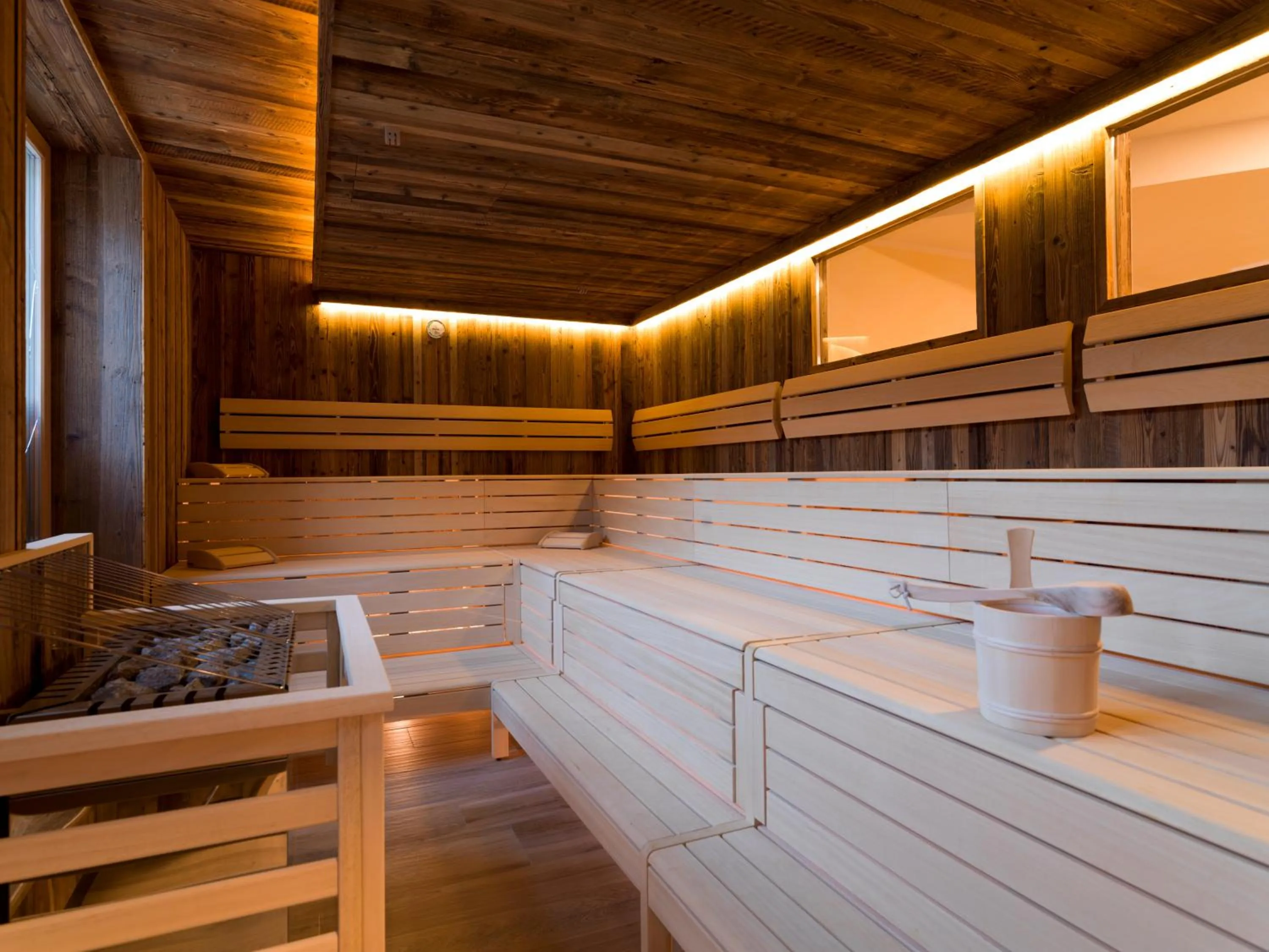 Sauna in SCOL Sporthotel Großglockner