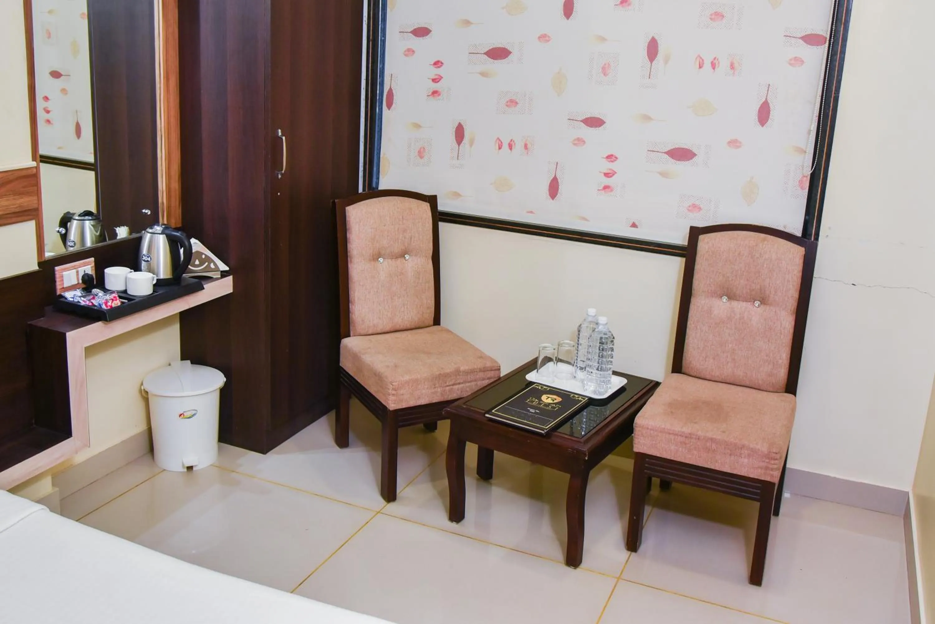 Seating area in Hotel Tulsi Residency