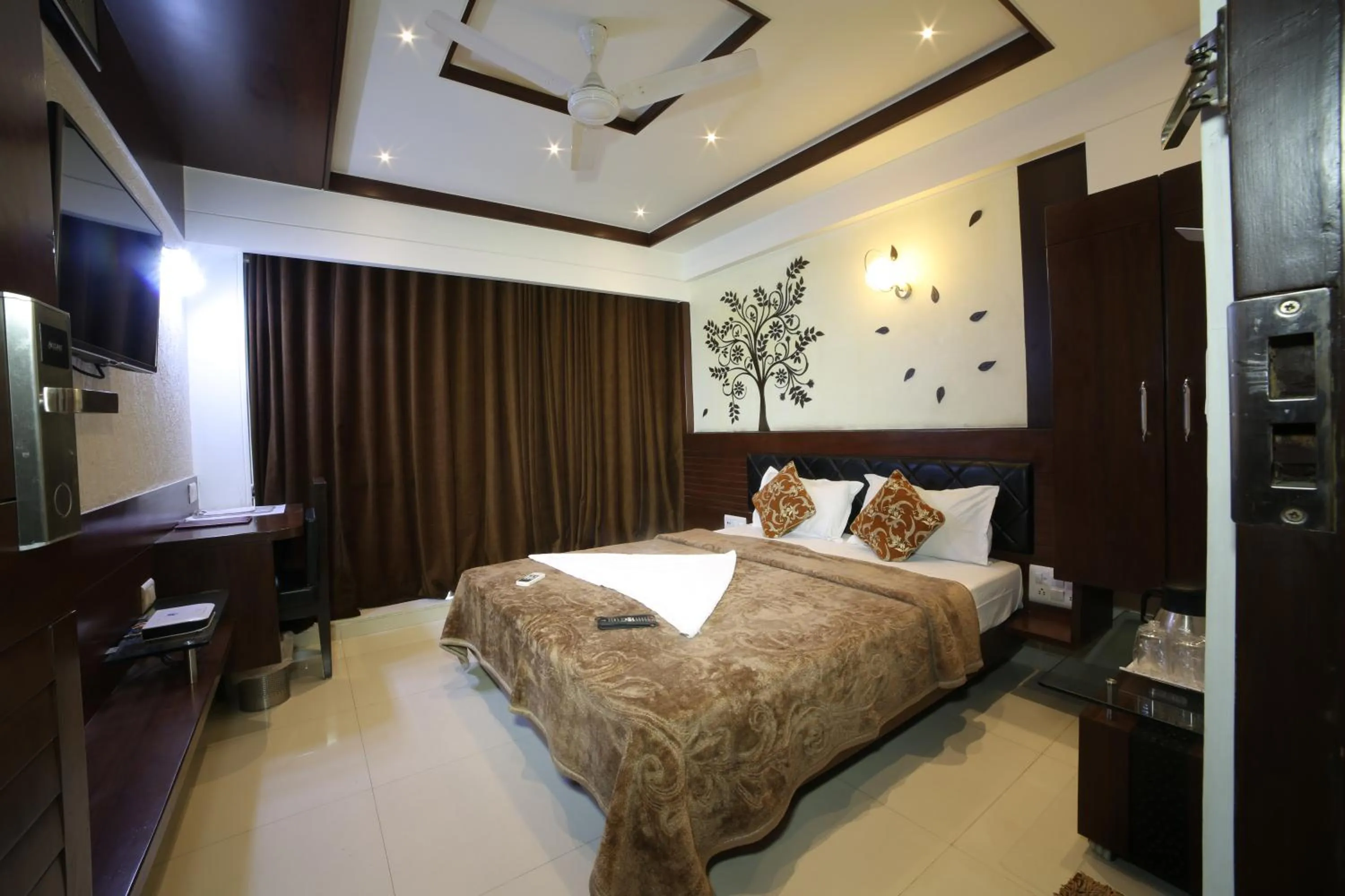 Photo of the whole room, Bed in Hotel Grand Pragati